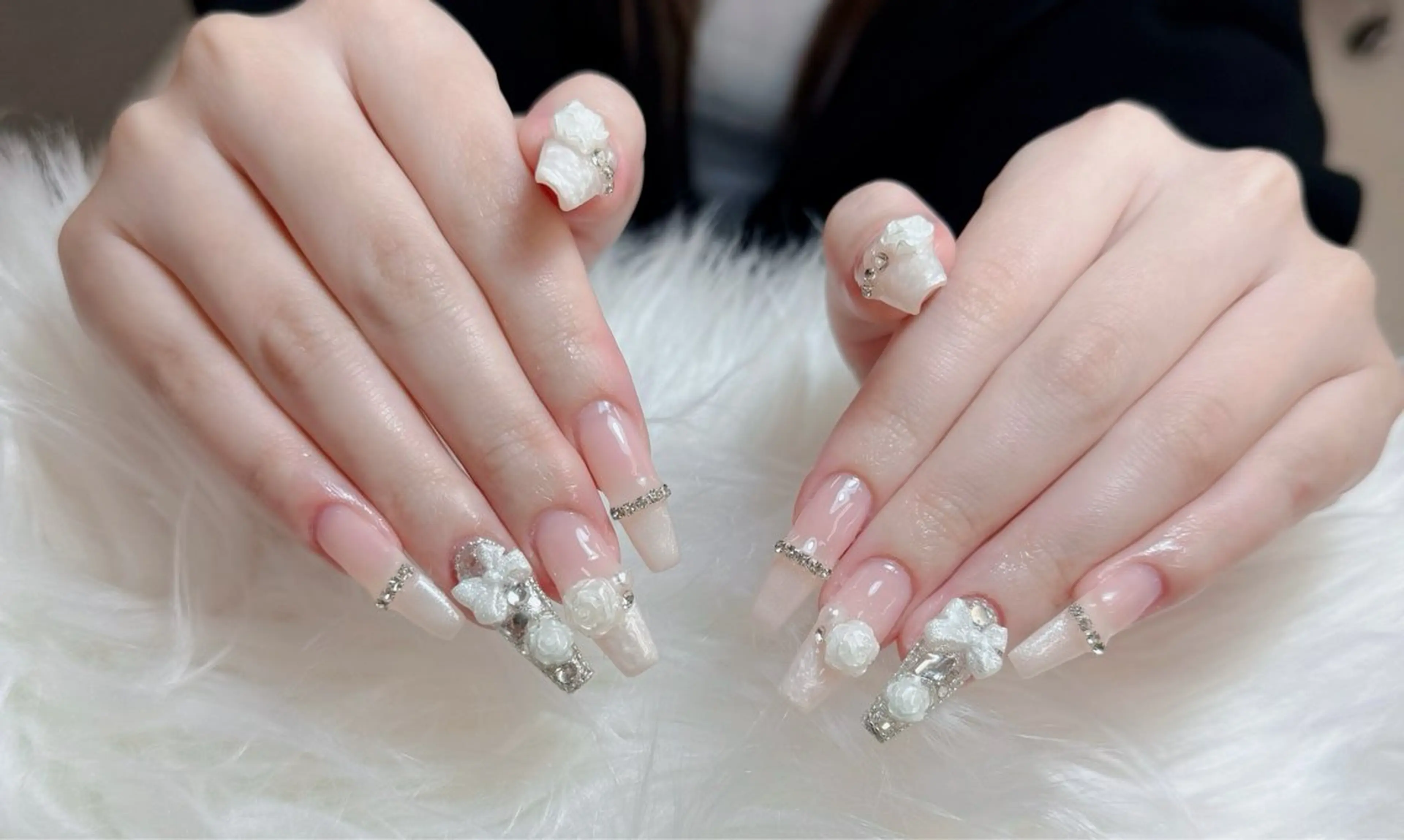 ネイル アートネイル フレンチネイル ジェルネイル 韓国ネイル マグネットネイル Lenie Shinokuboのネイルデザイン