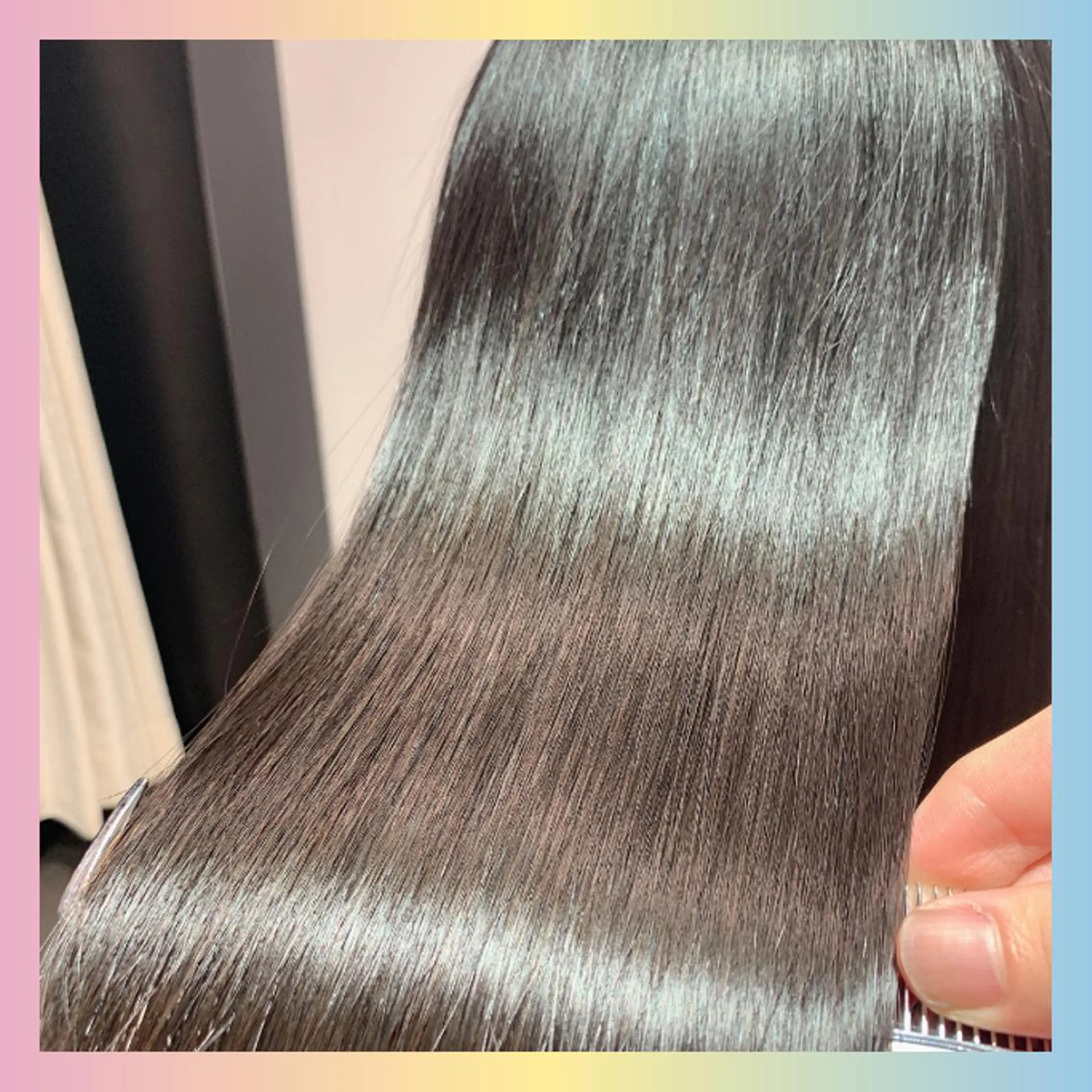 セミロング パーマ ヘアアレンジ マツエク・マツパ 髪質改善 トリートメント カット ヘアカラー トリートメント Lond jeloud 名古屋所属・髪質改善 の達人/杉原碧仁のヘアスタイル