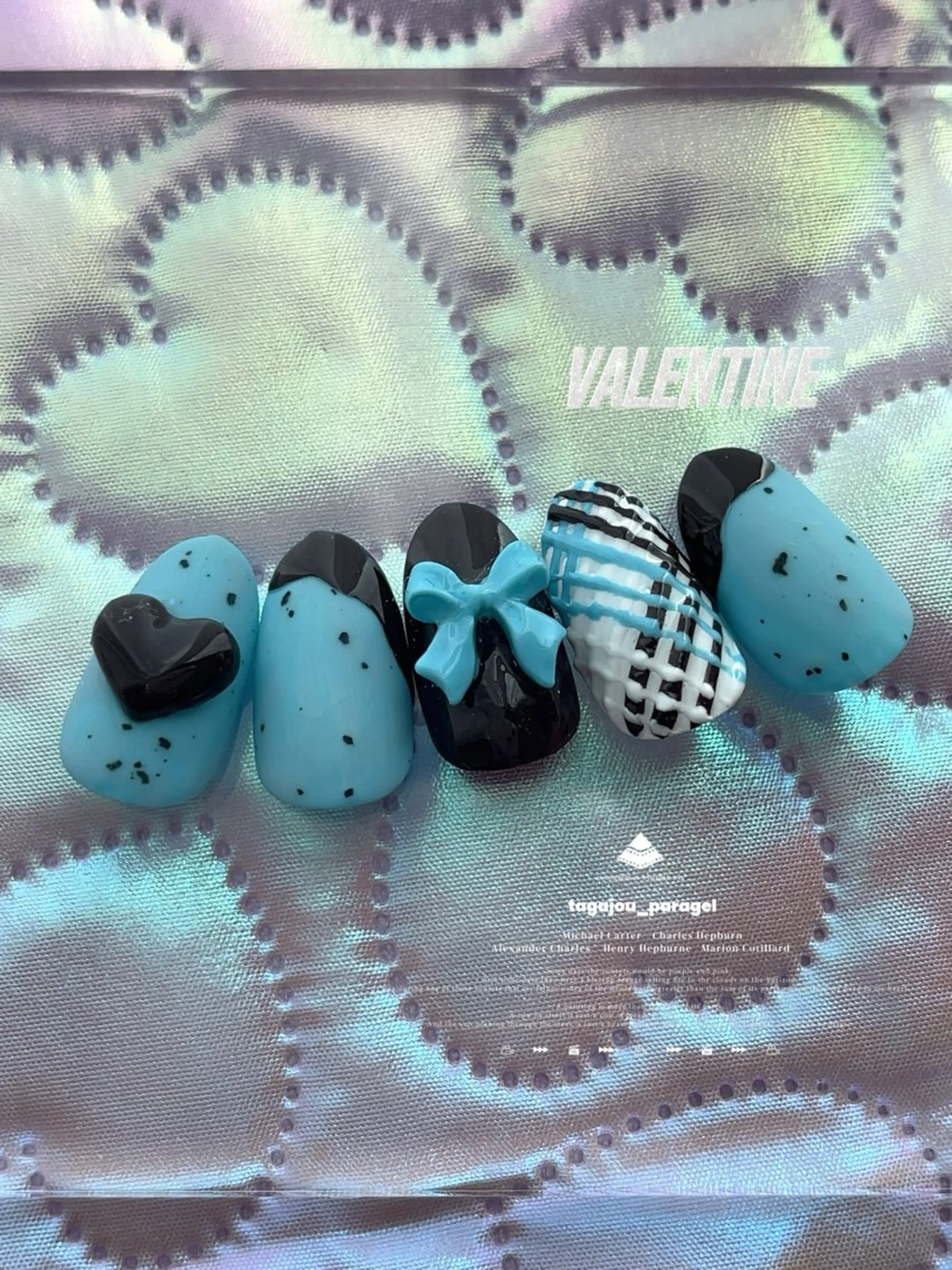 ネイル 多賀城 パラジェルのネイルデザイン