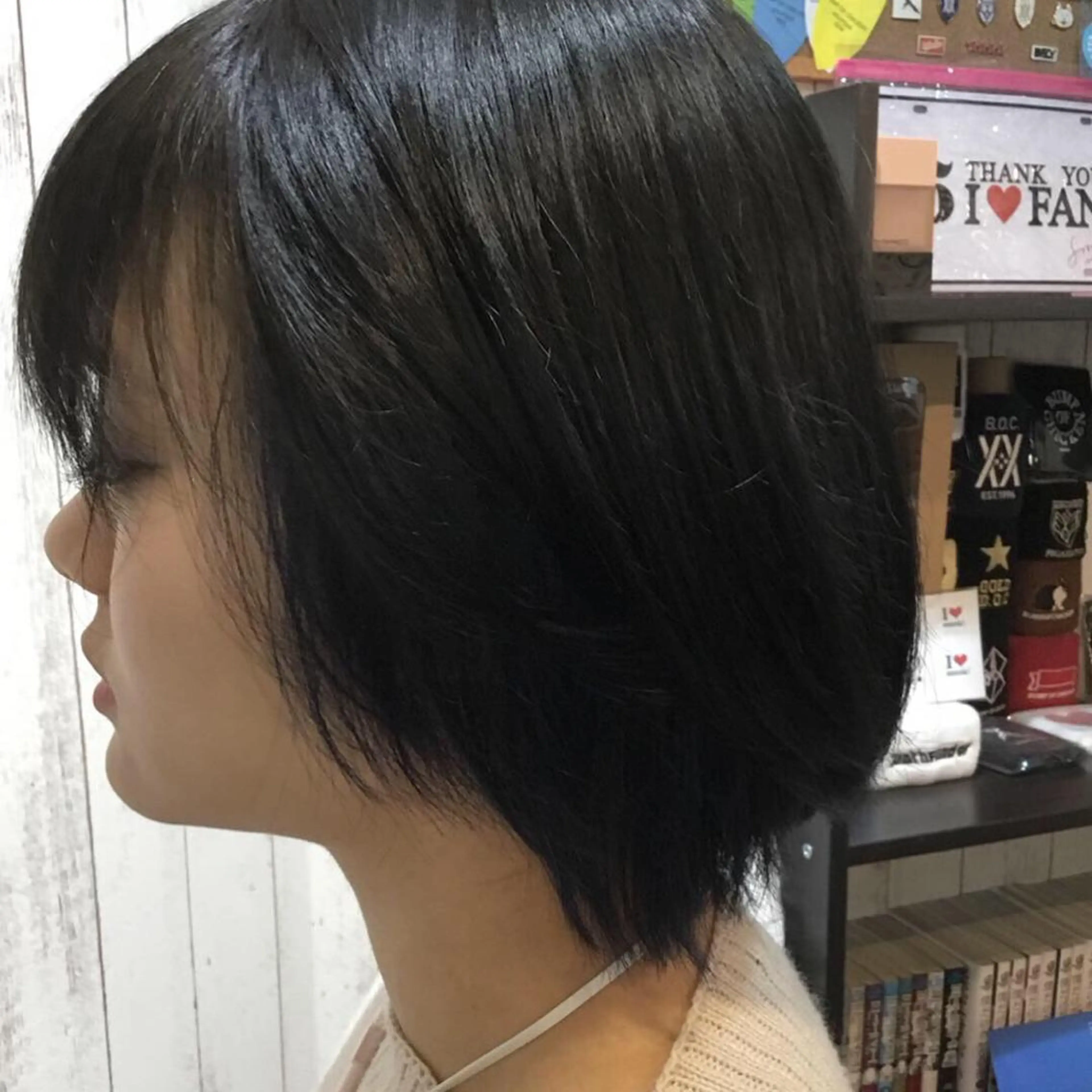 ショート カラー 金崎 新吾のヘアスタイル