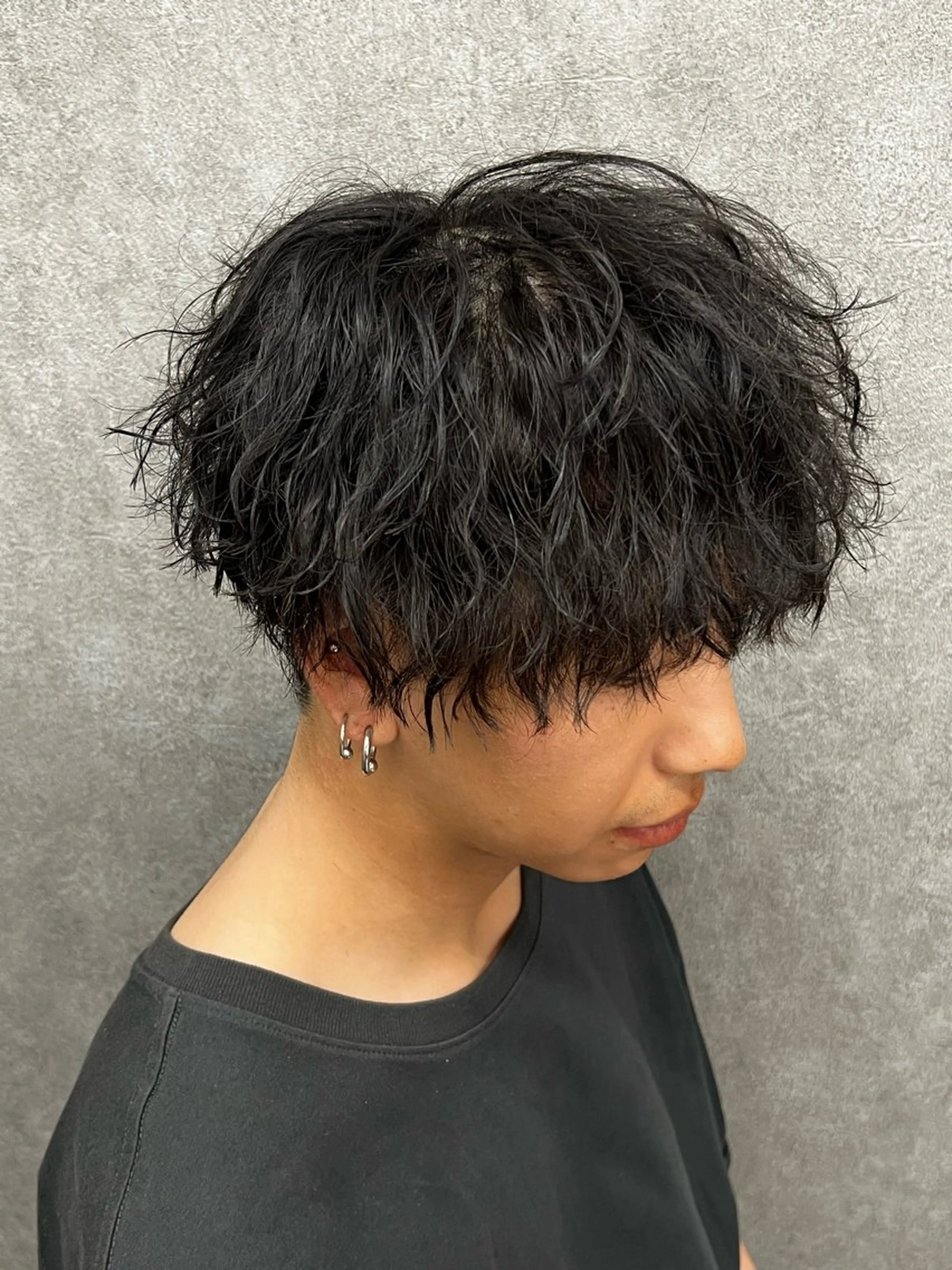 パーマ メンズ カット パーマ 【札幌メンズ特化】 つばさ🔥のヘアスタイル