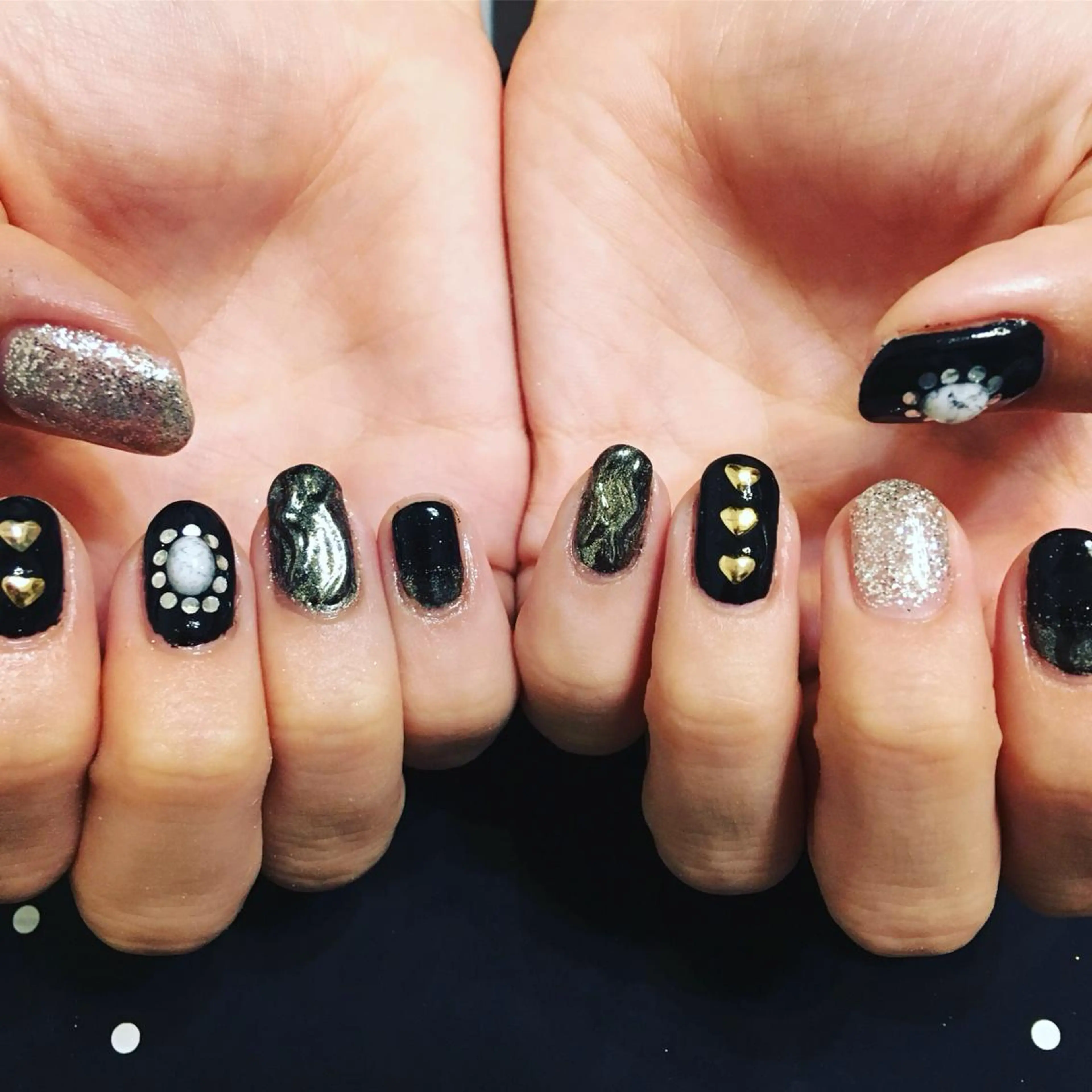 ネイル ジェルネイル ハンドネイル 🌈KANÅKO 🌈のネイルデザイン