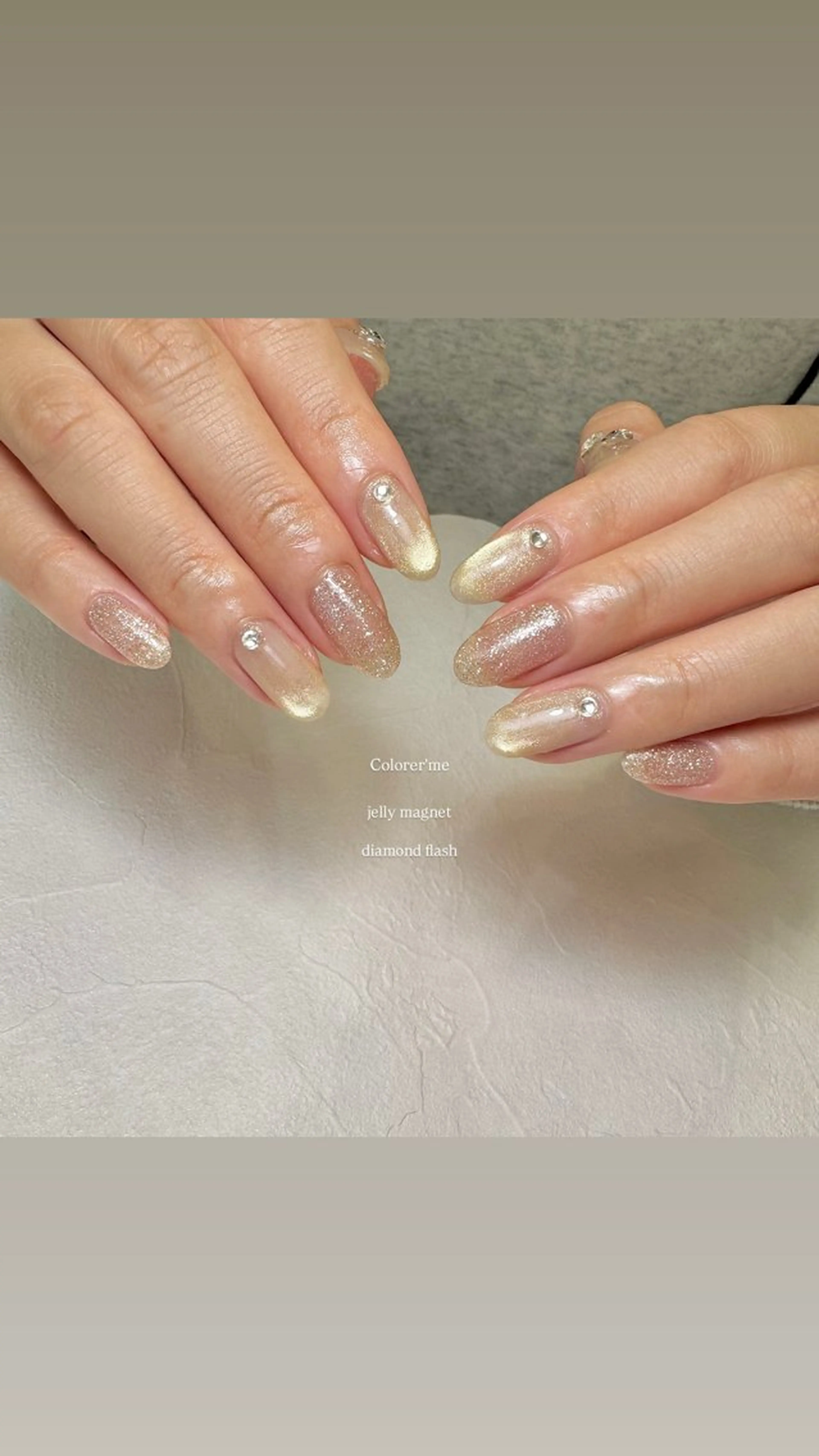 ネイル マグネットネイル ハンドネイル Colorer'me クロレミーのネイルデザイン