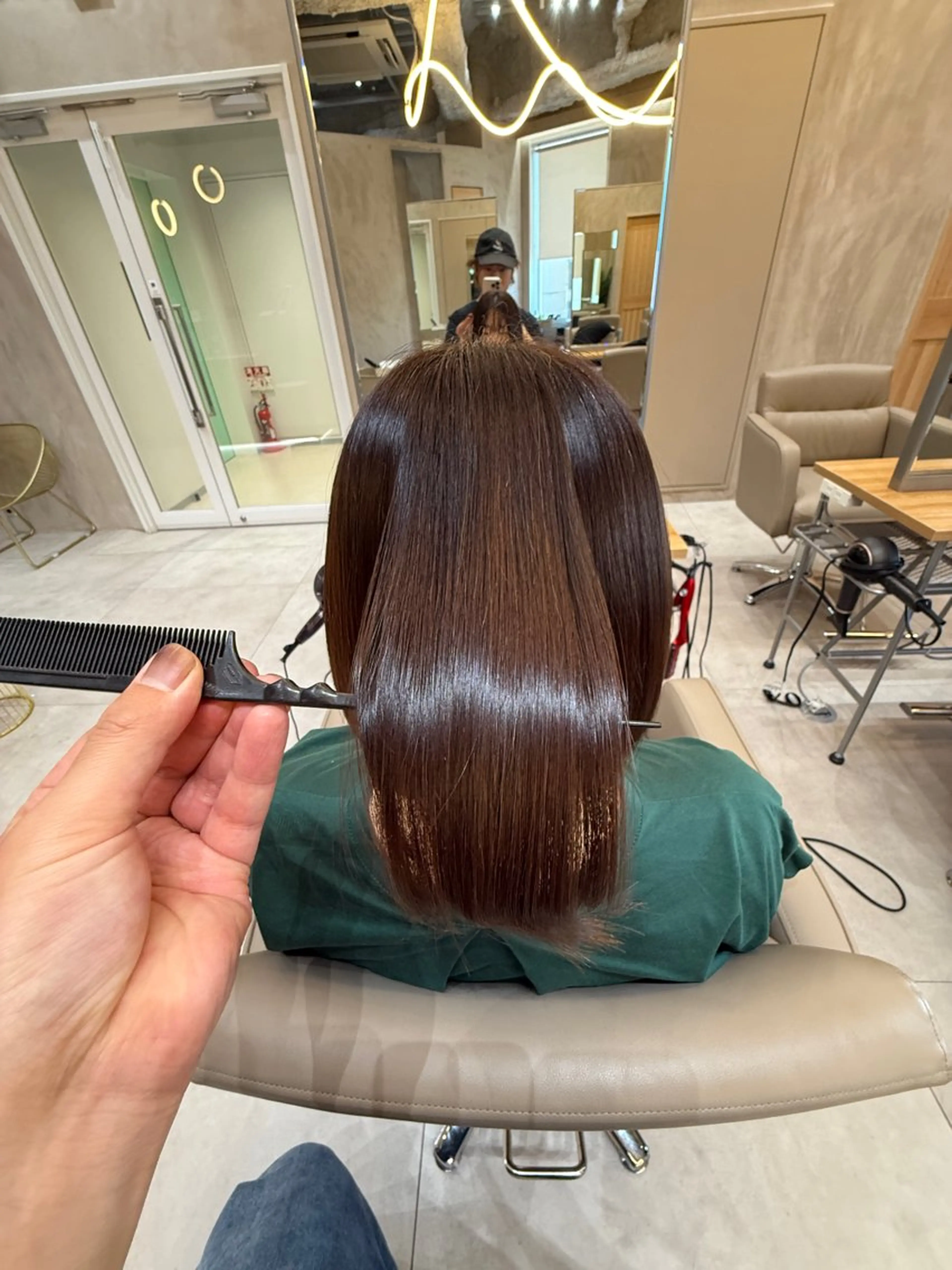 ショート ✨赤味消しカラー✨ 韓国ヘア/古川恭平のヘアスタイル