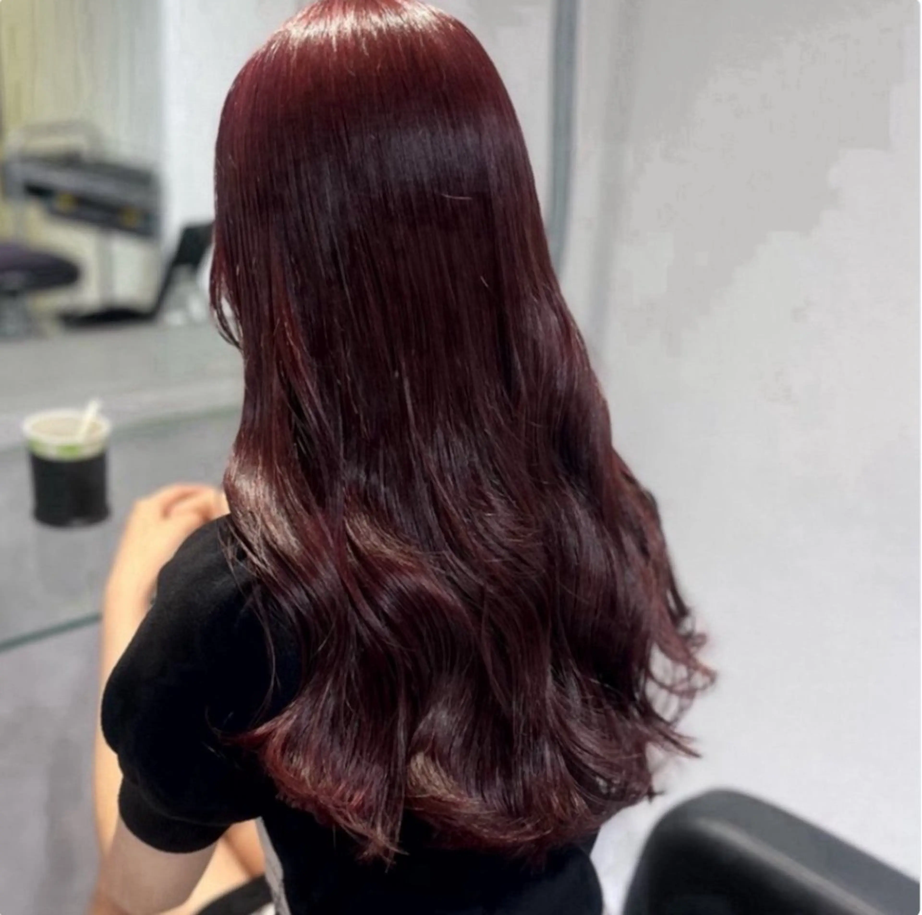 ロング カラー ヘアカラー トリートメント ヘッドスパ ヘアセット 🫧うる艶トレンド 🫧透明感カラーのヘアスタイル