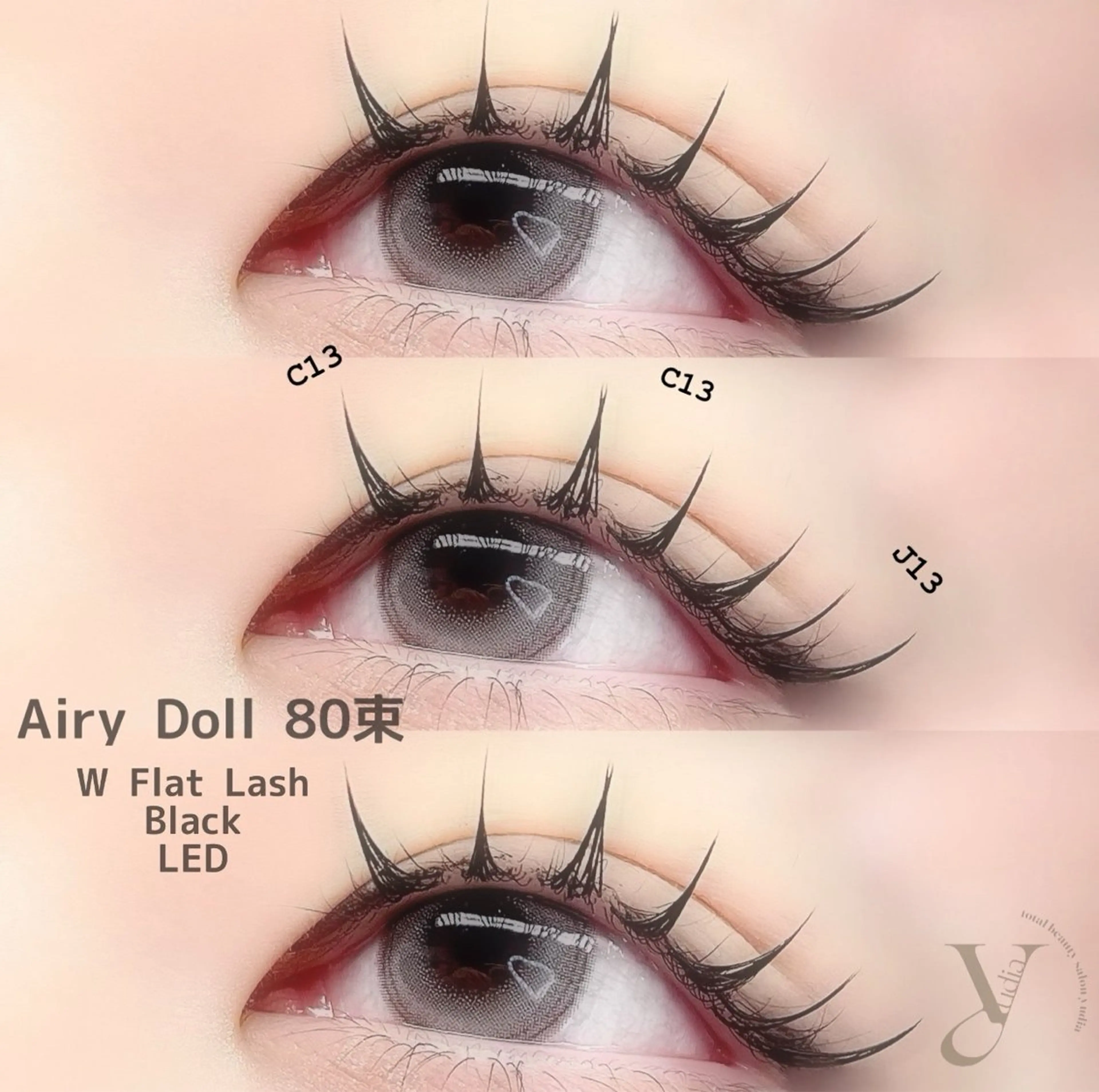 マツエク・マツパ フラットラッシュ マツエク 𝐧𝐞𝐨𝐧新宿 ❤️𝐀𝐲𝐚のマツエク・マツパデザイン