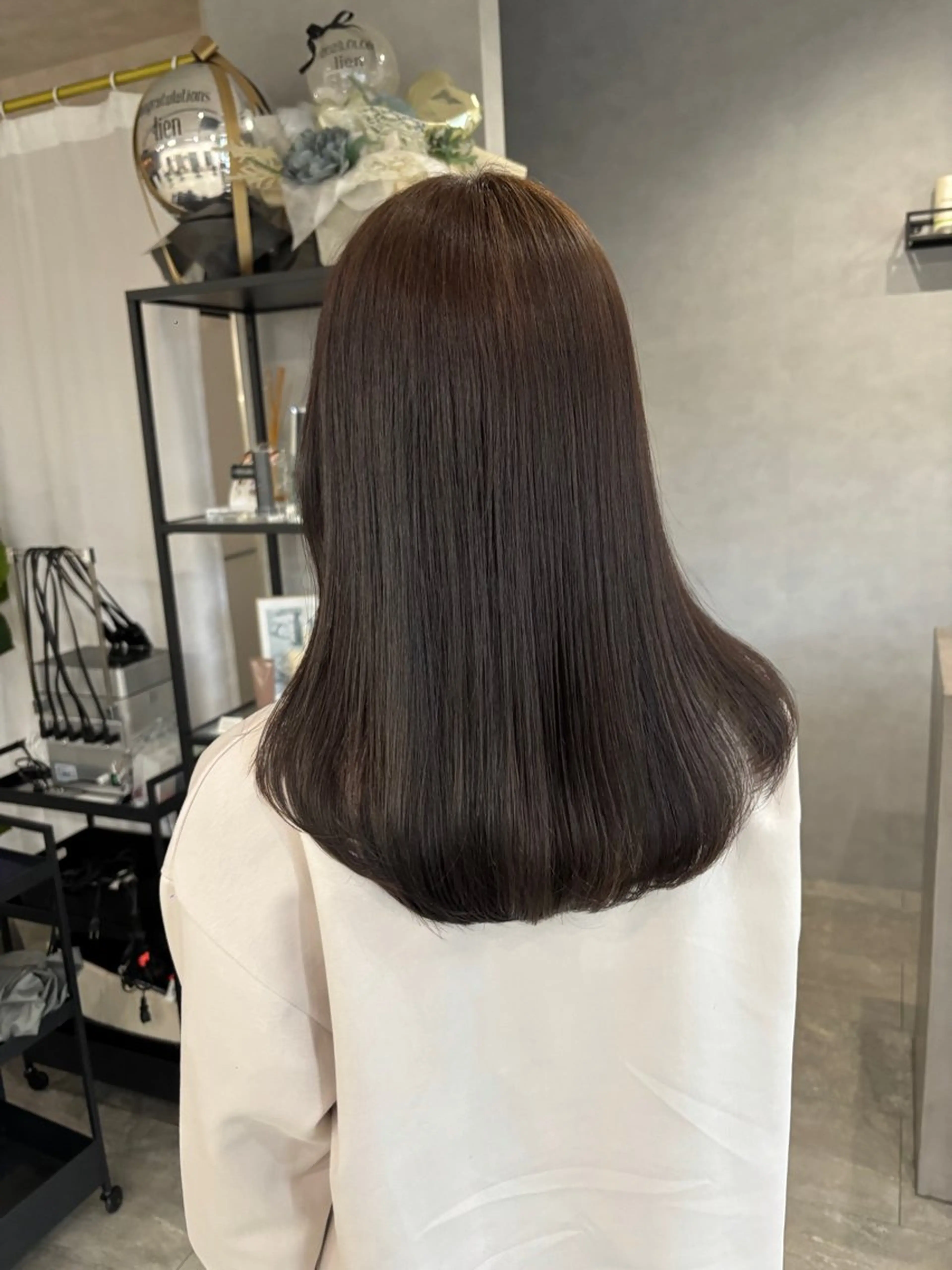 カット＋カラー＋クイックケアトリートメントの写真