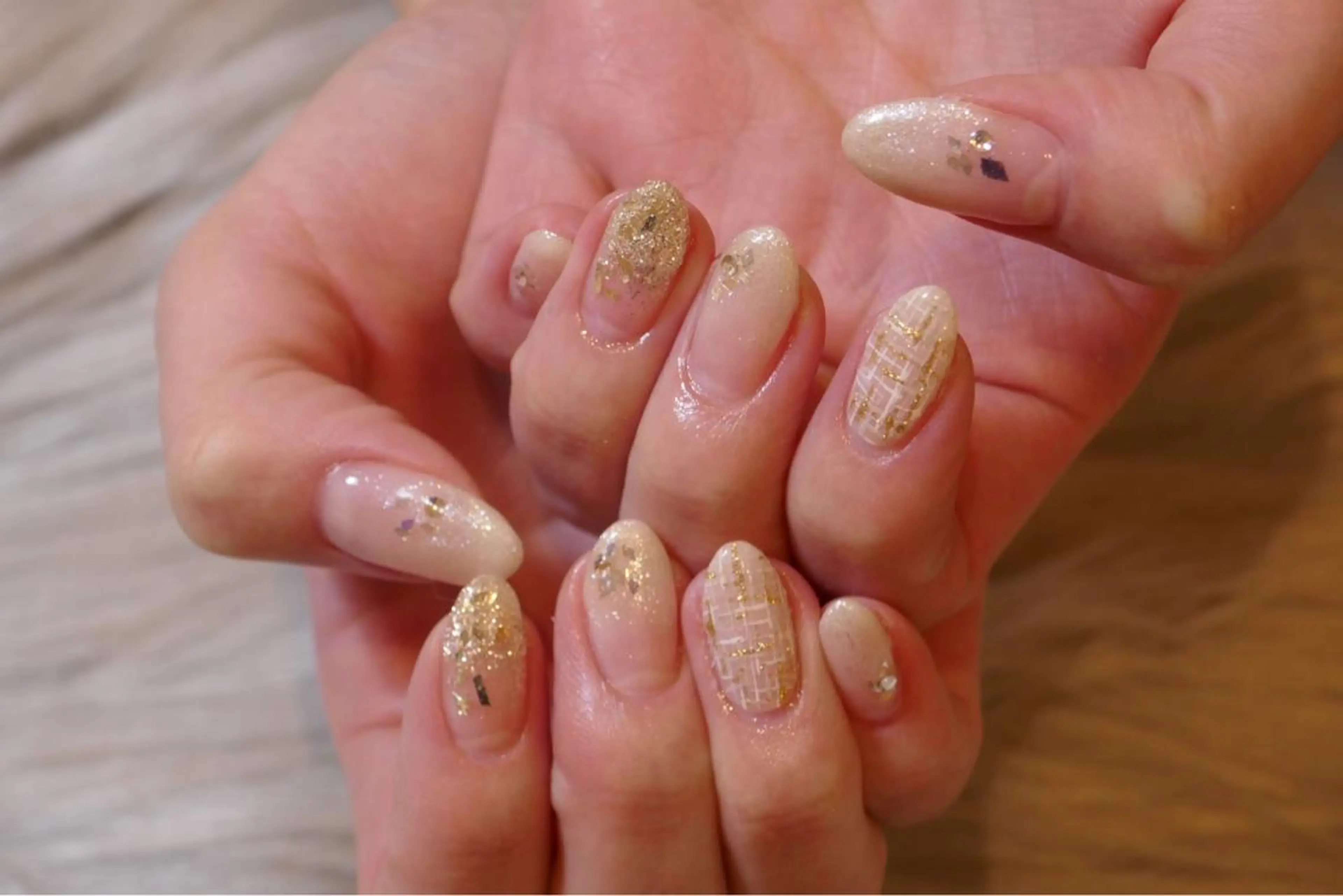 ネイル ツイードネイル 冬ネイル Chipieee Tokyoのその他イメージ