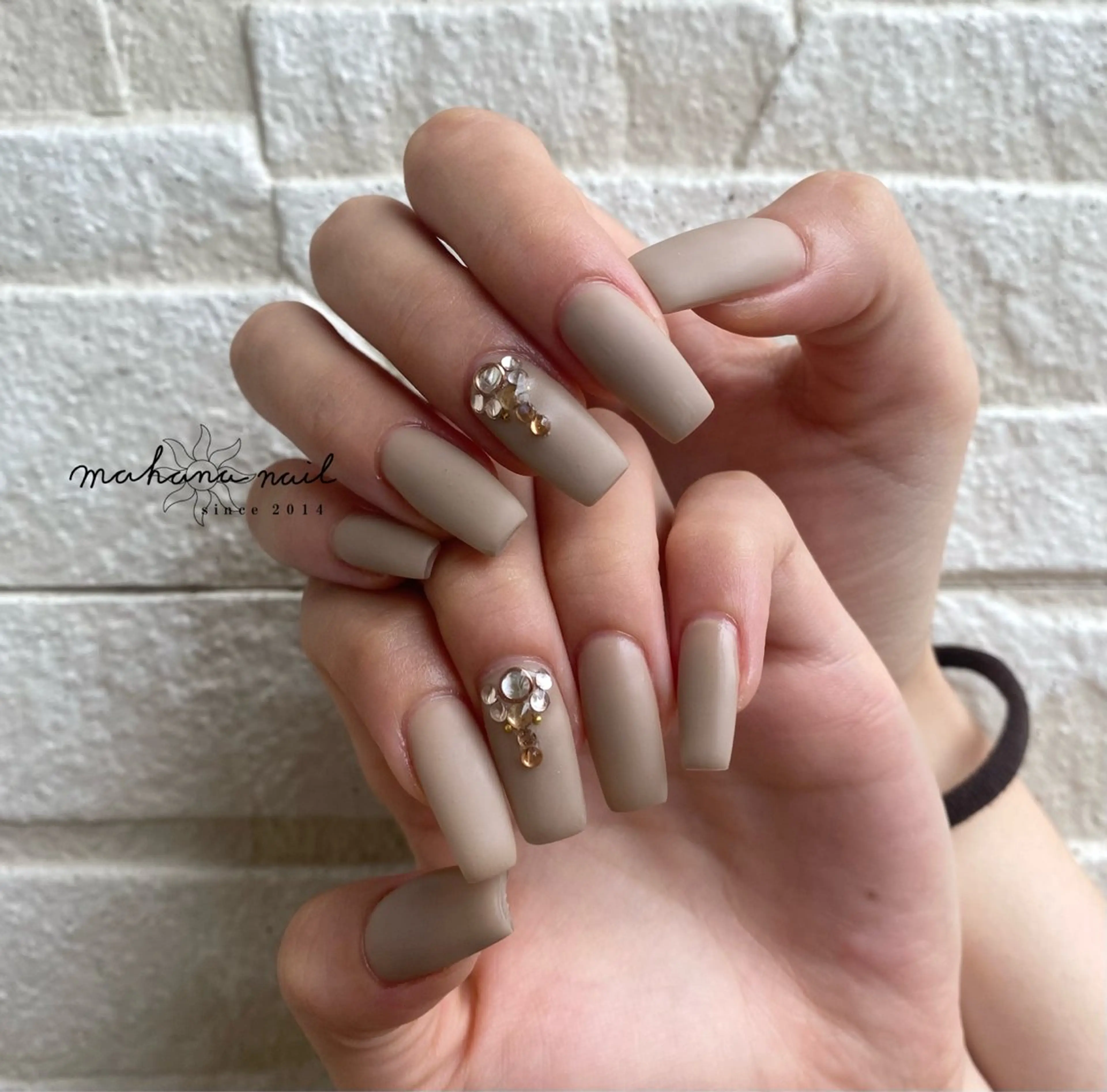 ネイル ロングネイル 持ち込み mahana nailのネイルデザイン