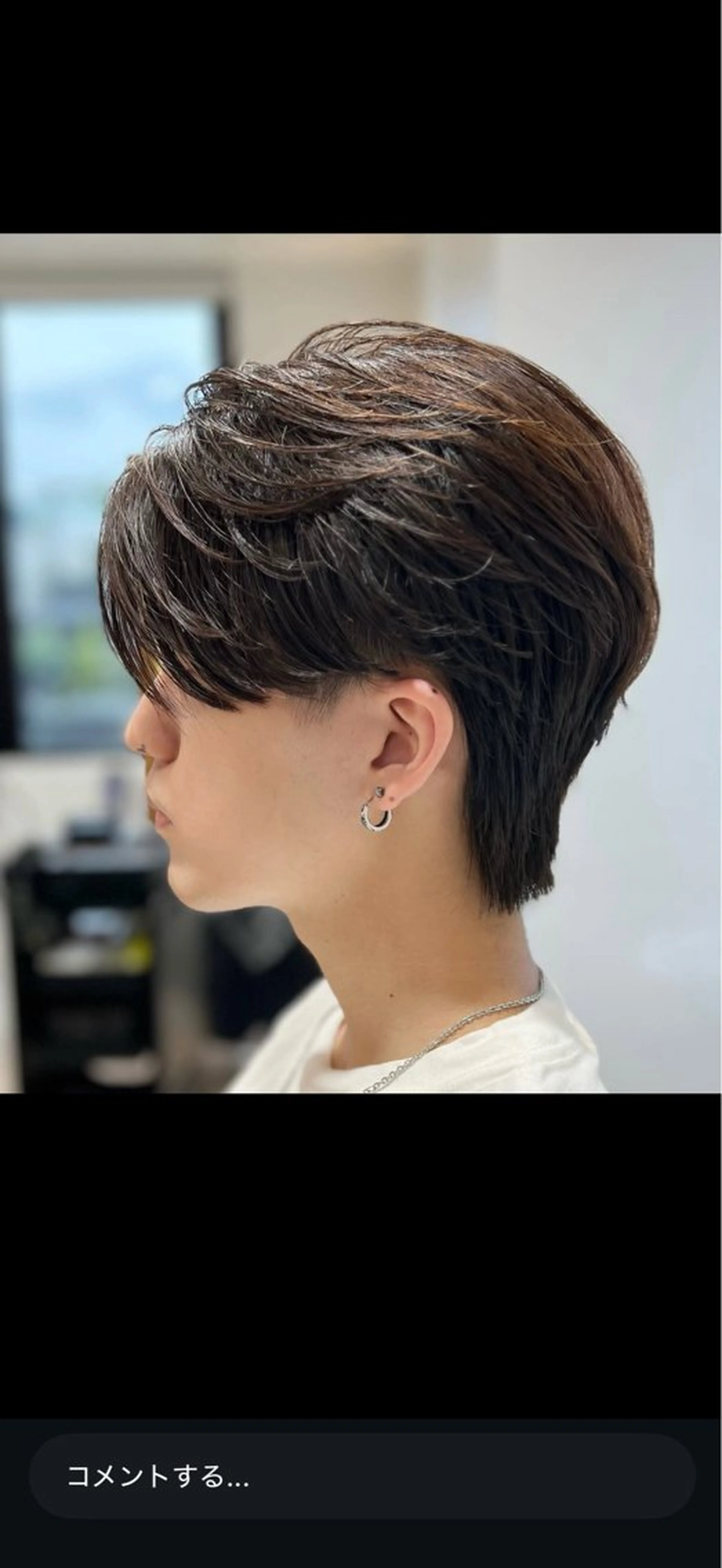 カット➕ダウンパーマの写真