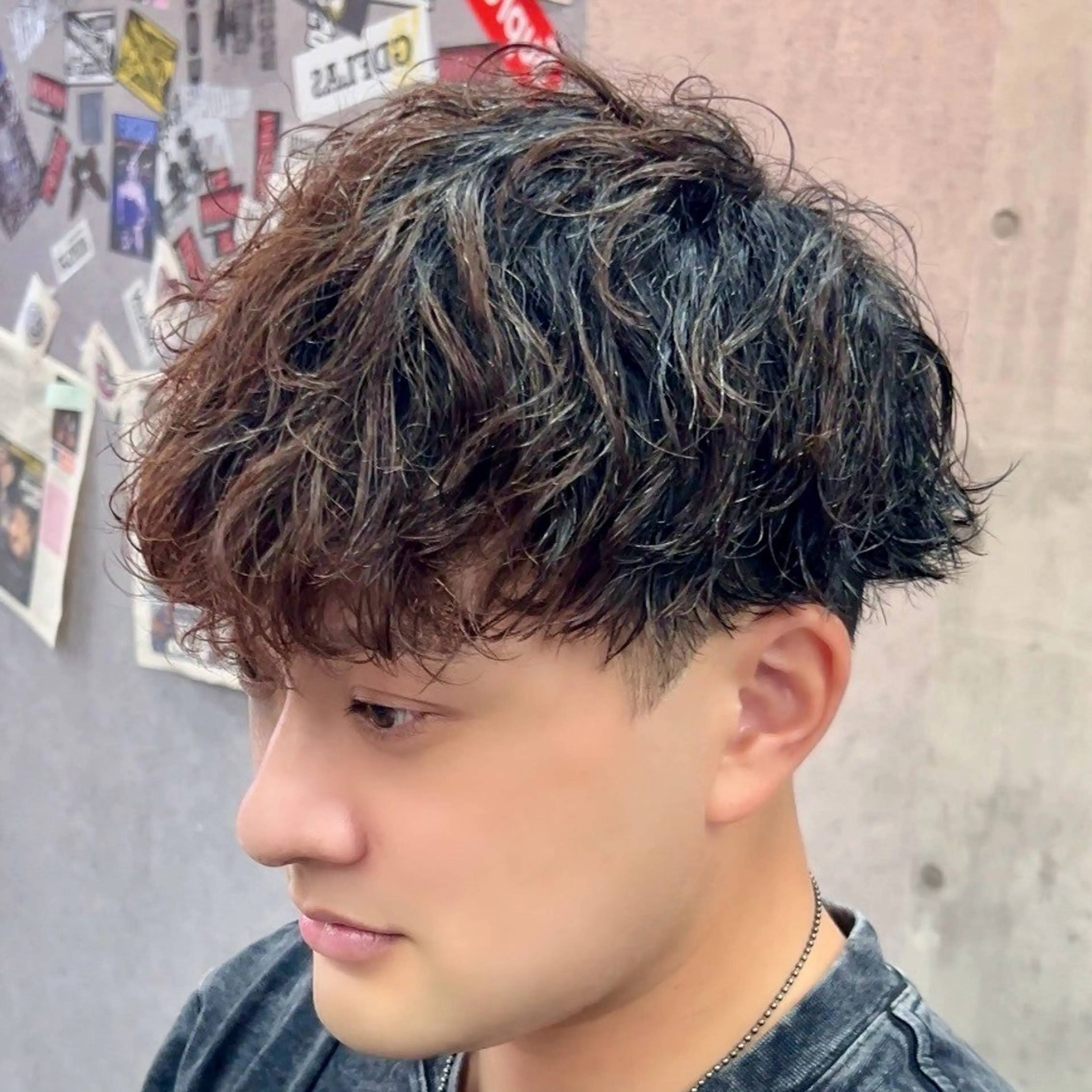 パーマ メンズ MENIN メンズ サロン　望月　涼太のヘアスタイル