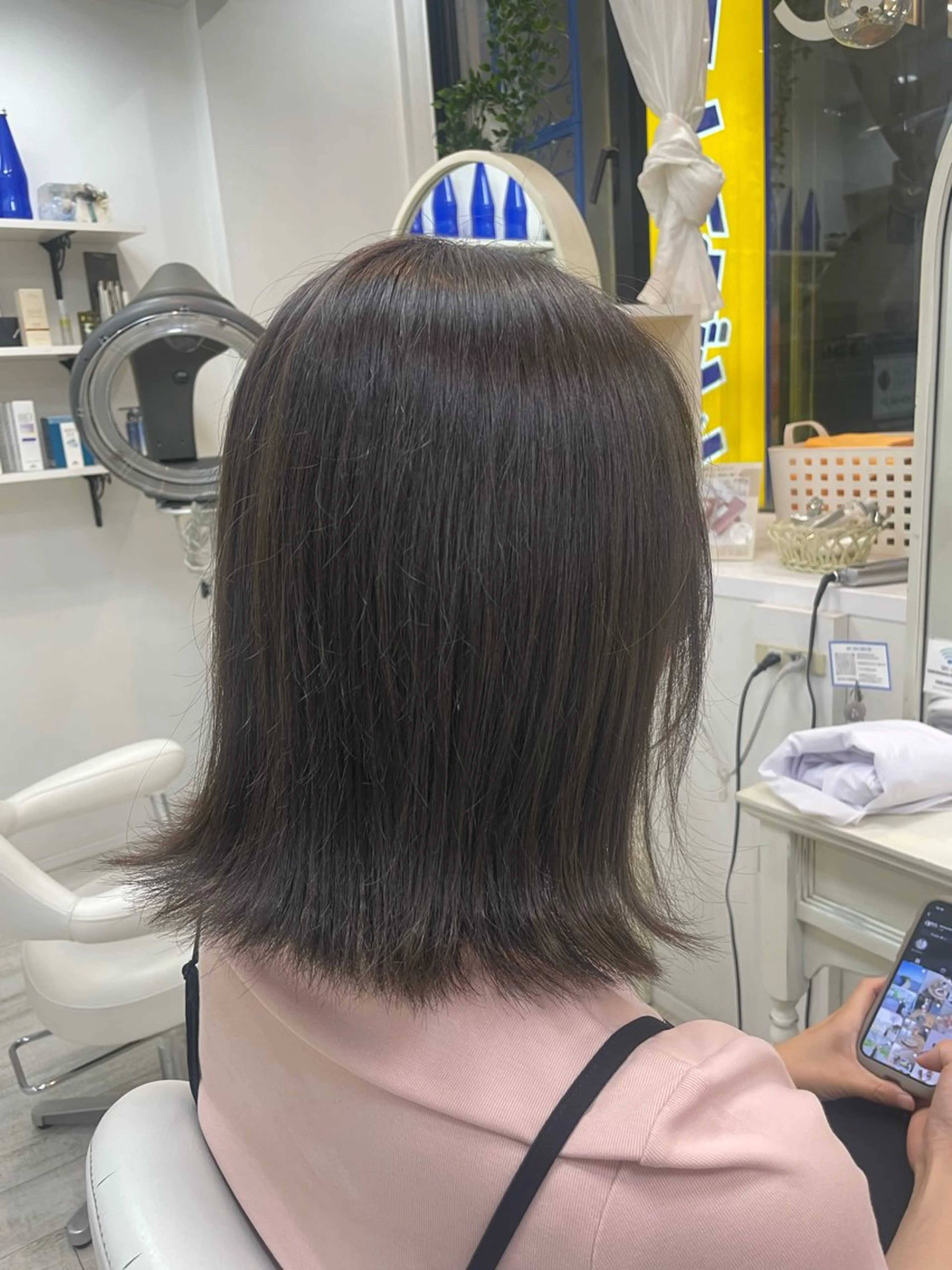 ショート ヘアカラー 新籾 尚哉のヘアスタイル