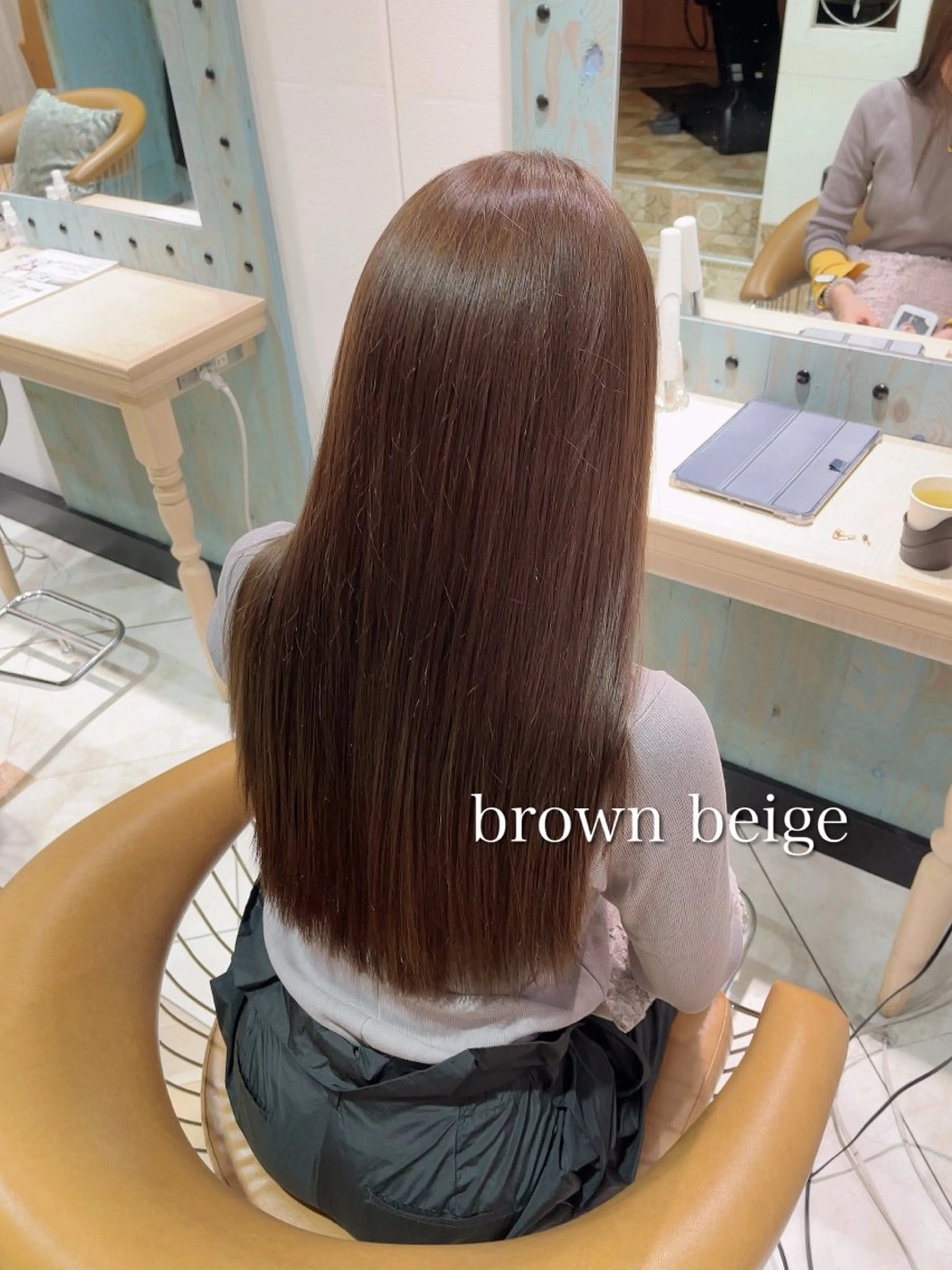 セミロング 髪質改善/縮毛矯正 松原和志のヘアスタイル