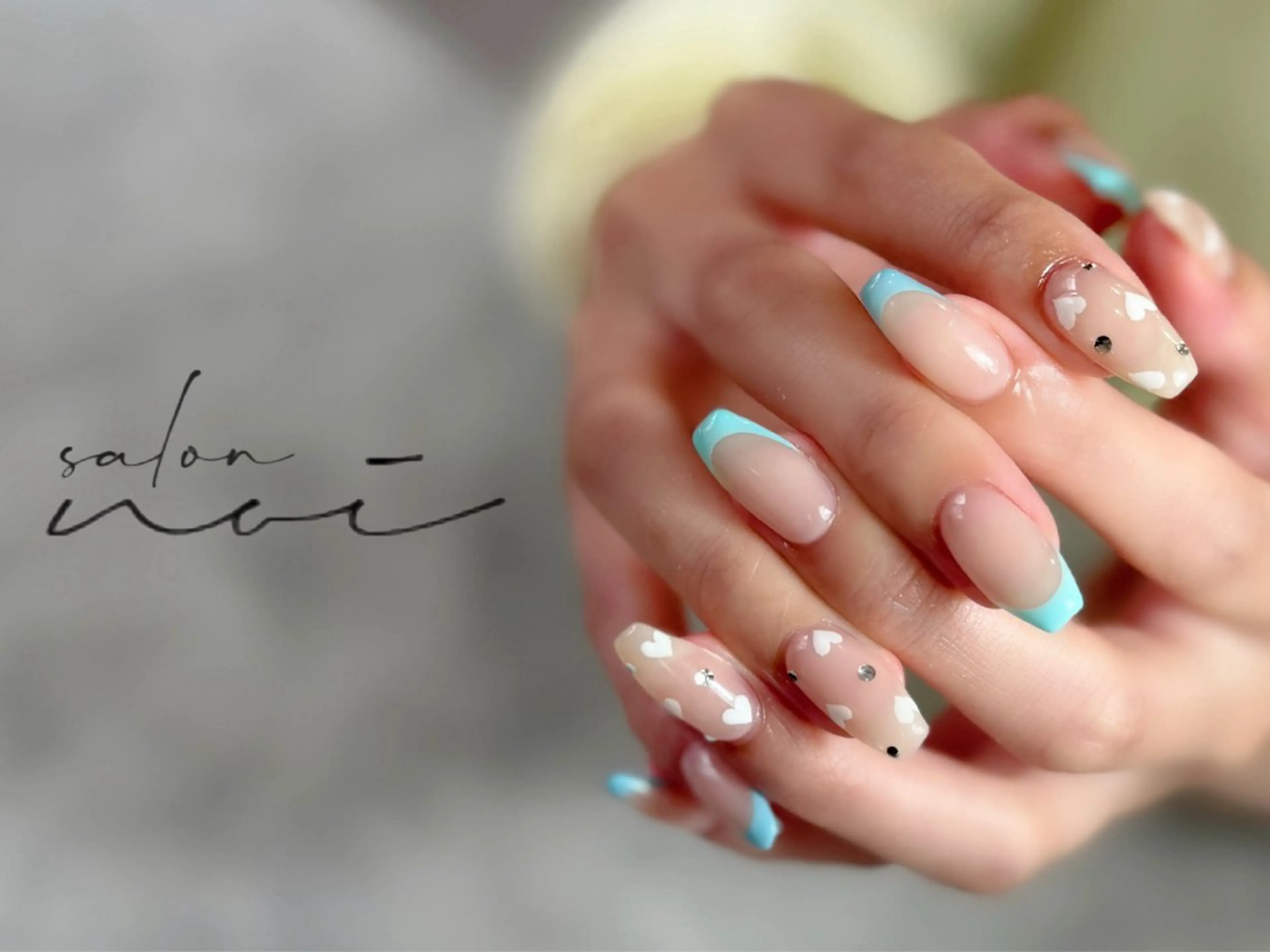 ネイル フレンチネイル ハンドネイル salon noi所属・salon noiのネイルデザイン