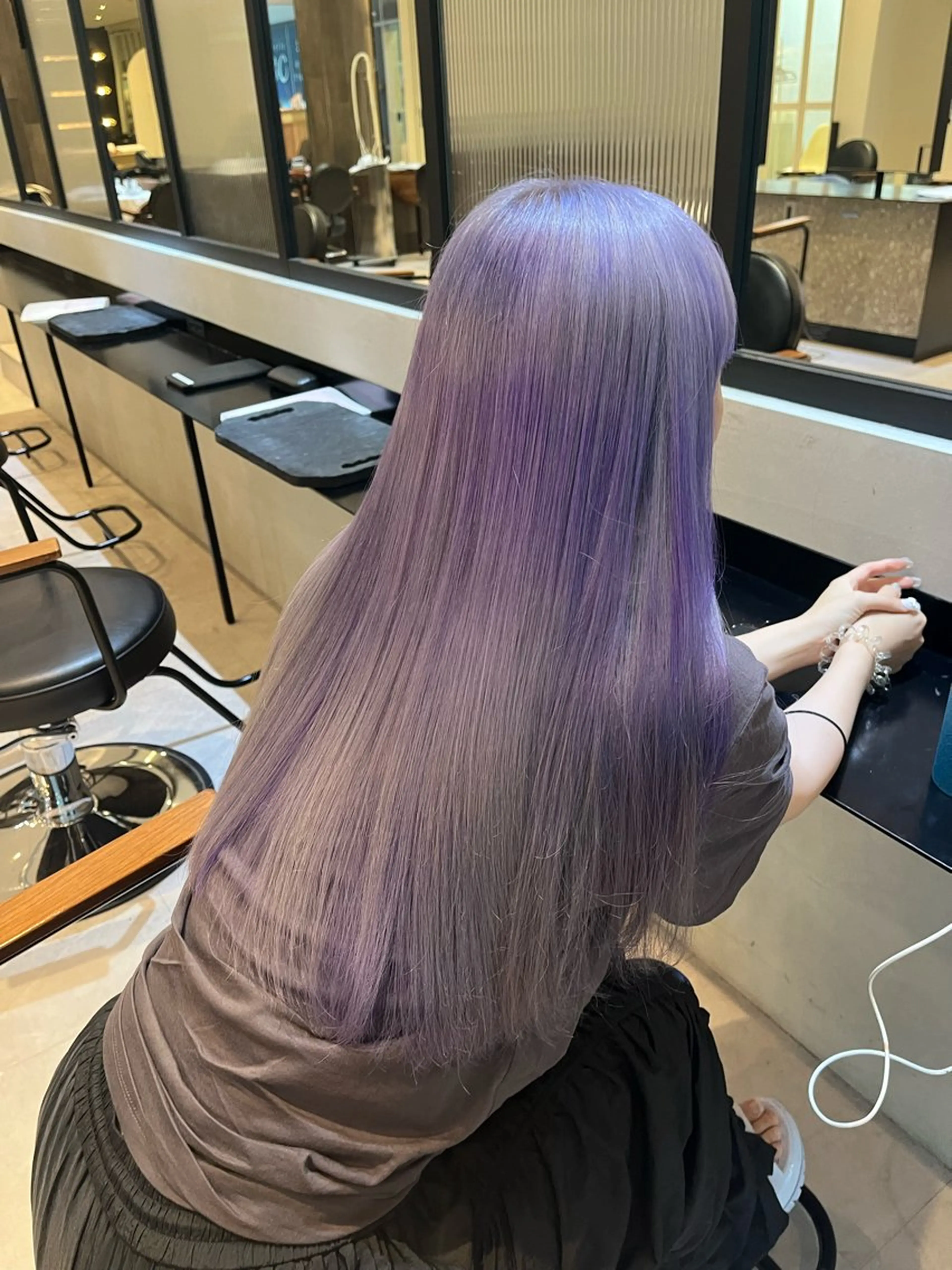 ロング 韓国ヘア🇰🇷/ みずき/レイヤーのヘアスタイル