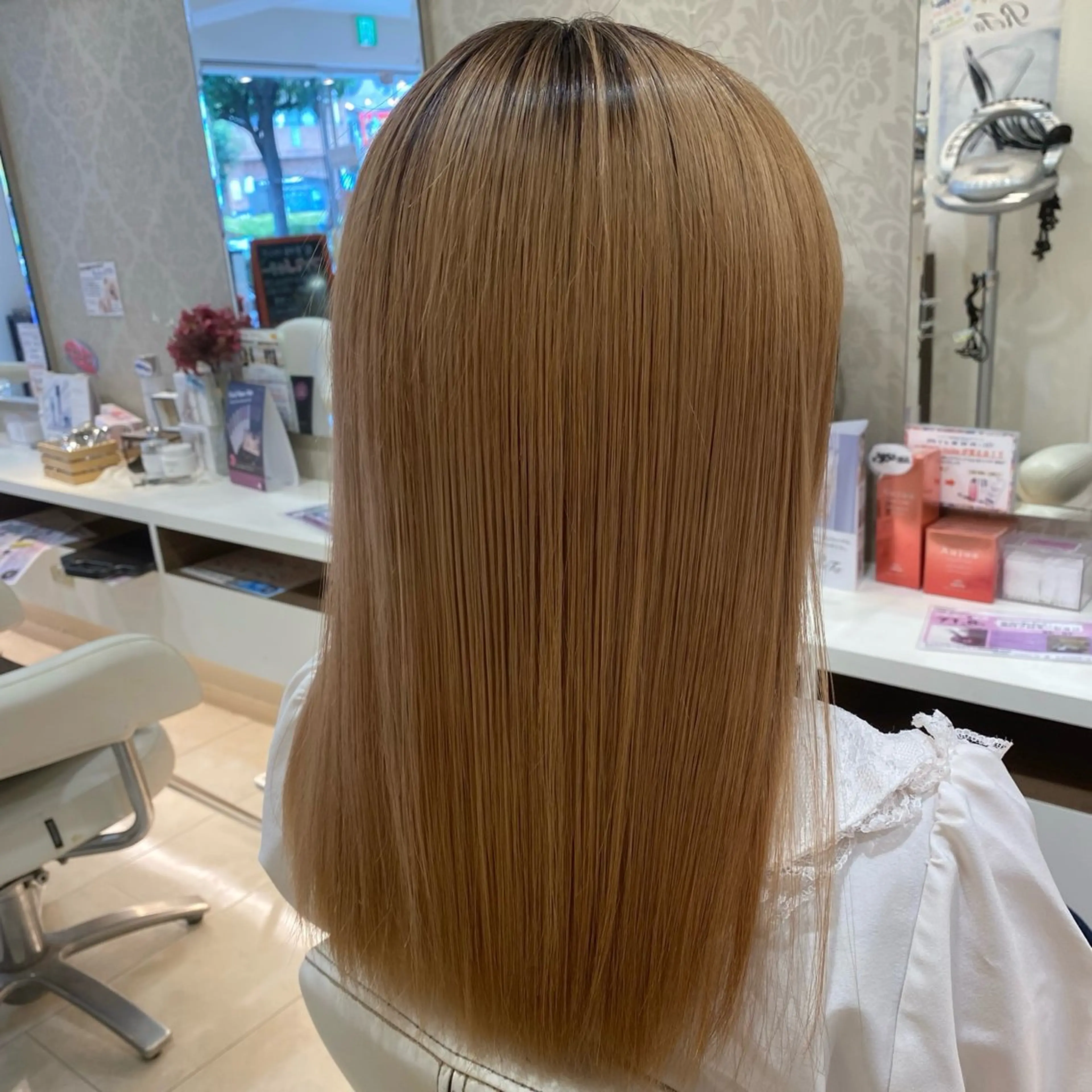 ロング 髪質改善 トリートメント 星 🌟のヘアスタイル