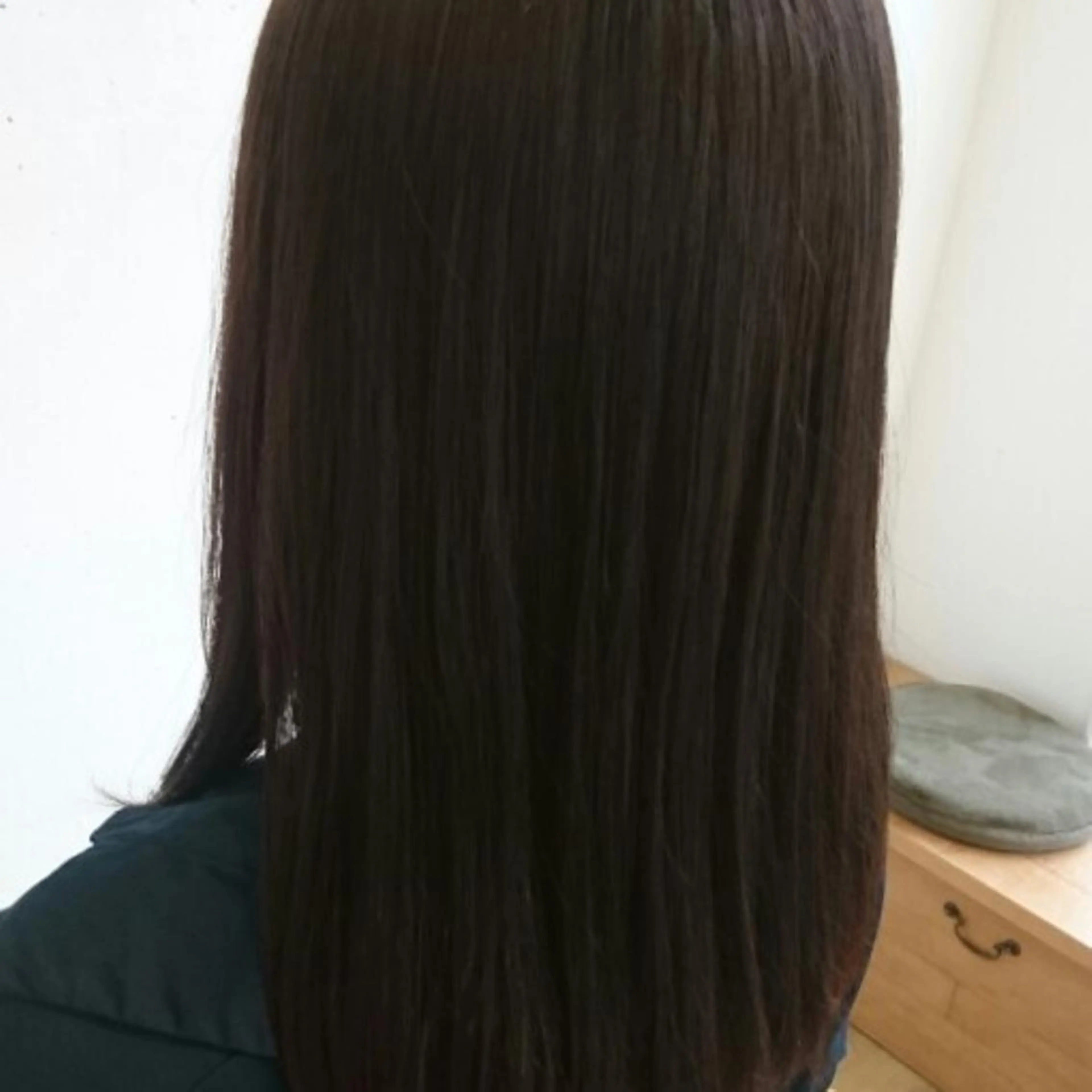 パーマ ロング 酸性ストレート ストレートパーマ 山形 光輪子のヘアスタイル