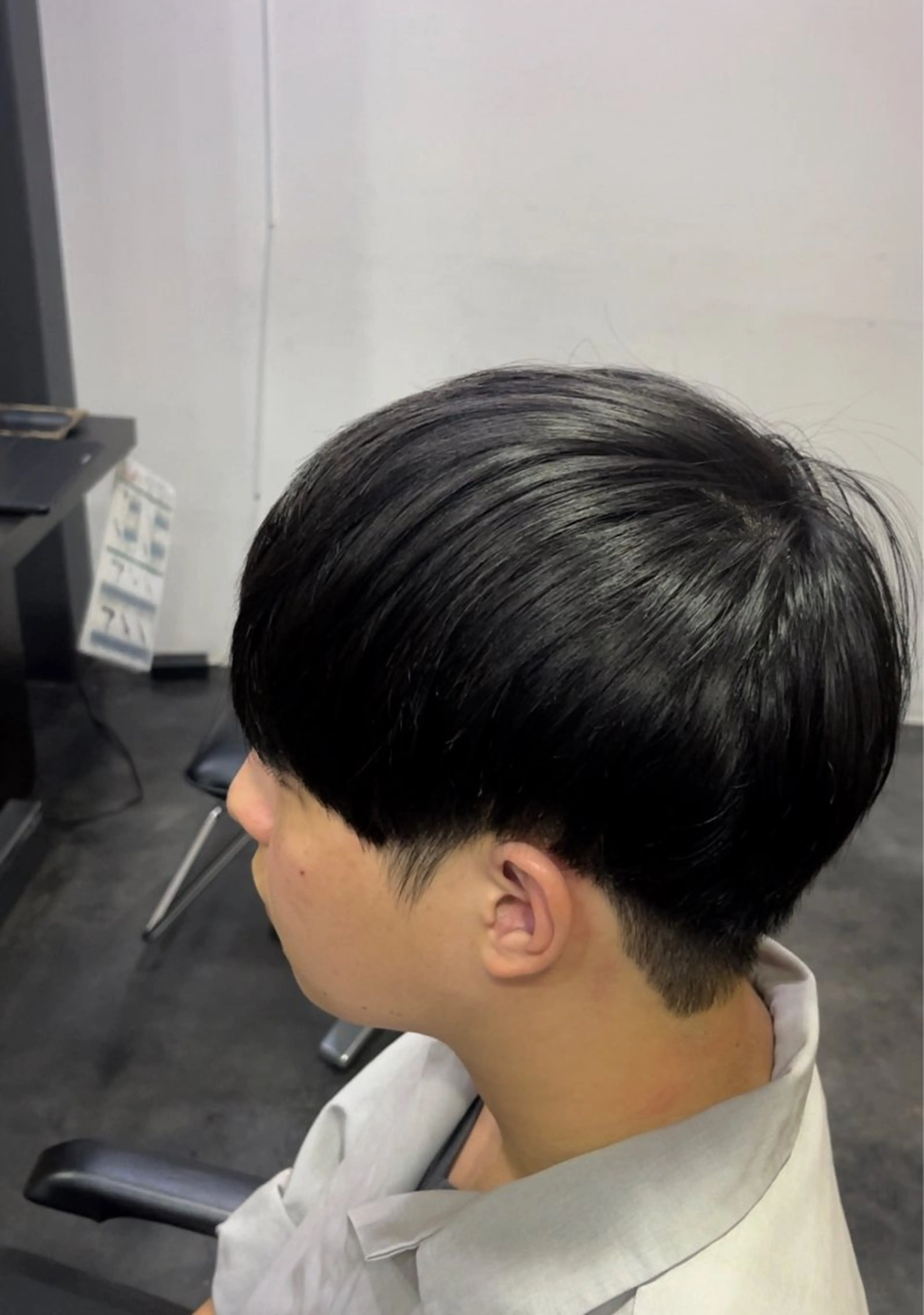 メンズ マッシュ 村岡 優羽樂のヘアスタイル