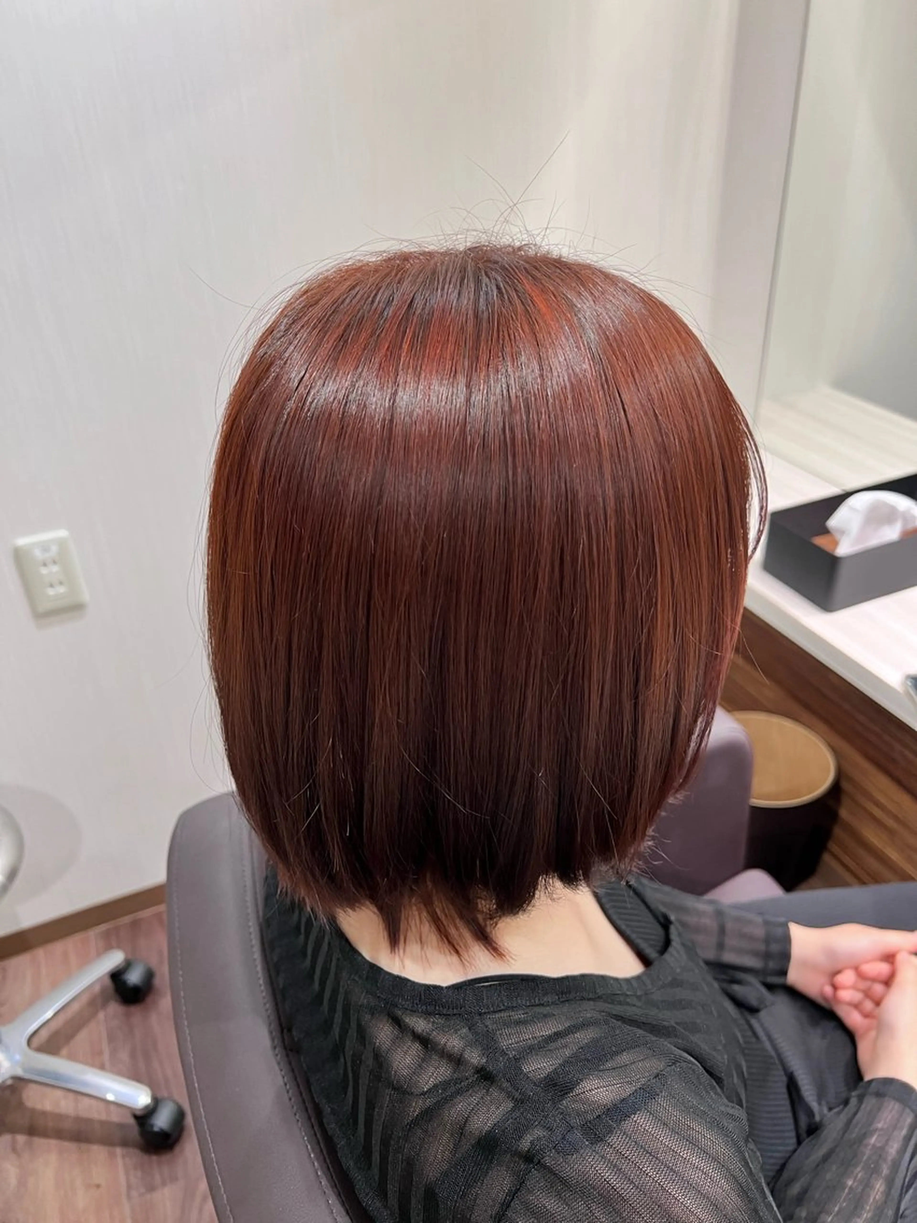 ショート カラー ふなき あすかのヘアスタイル