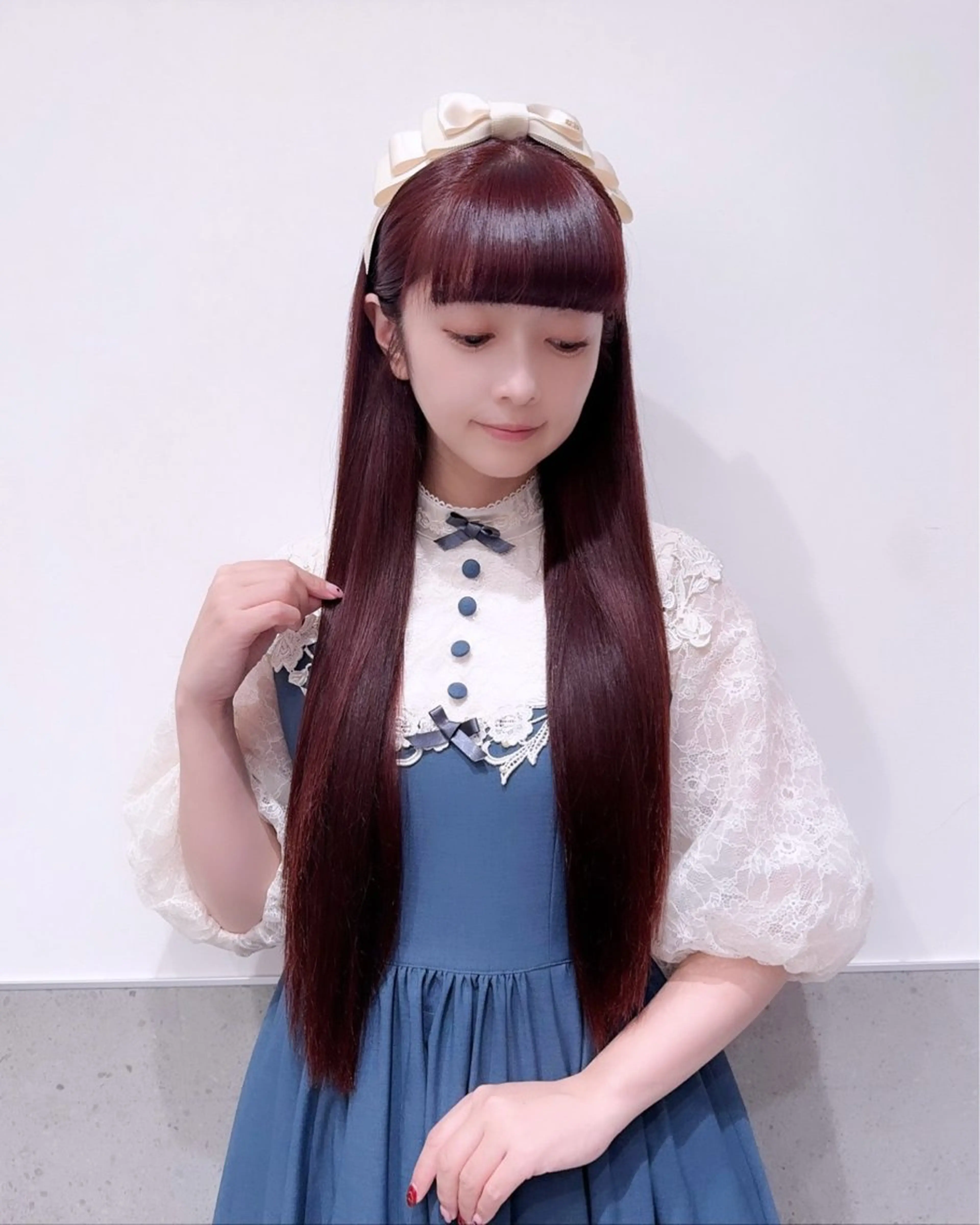 ロング カラー 💗ガーリーヘア🎀 saki💗のヘアスタイル