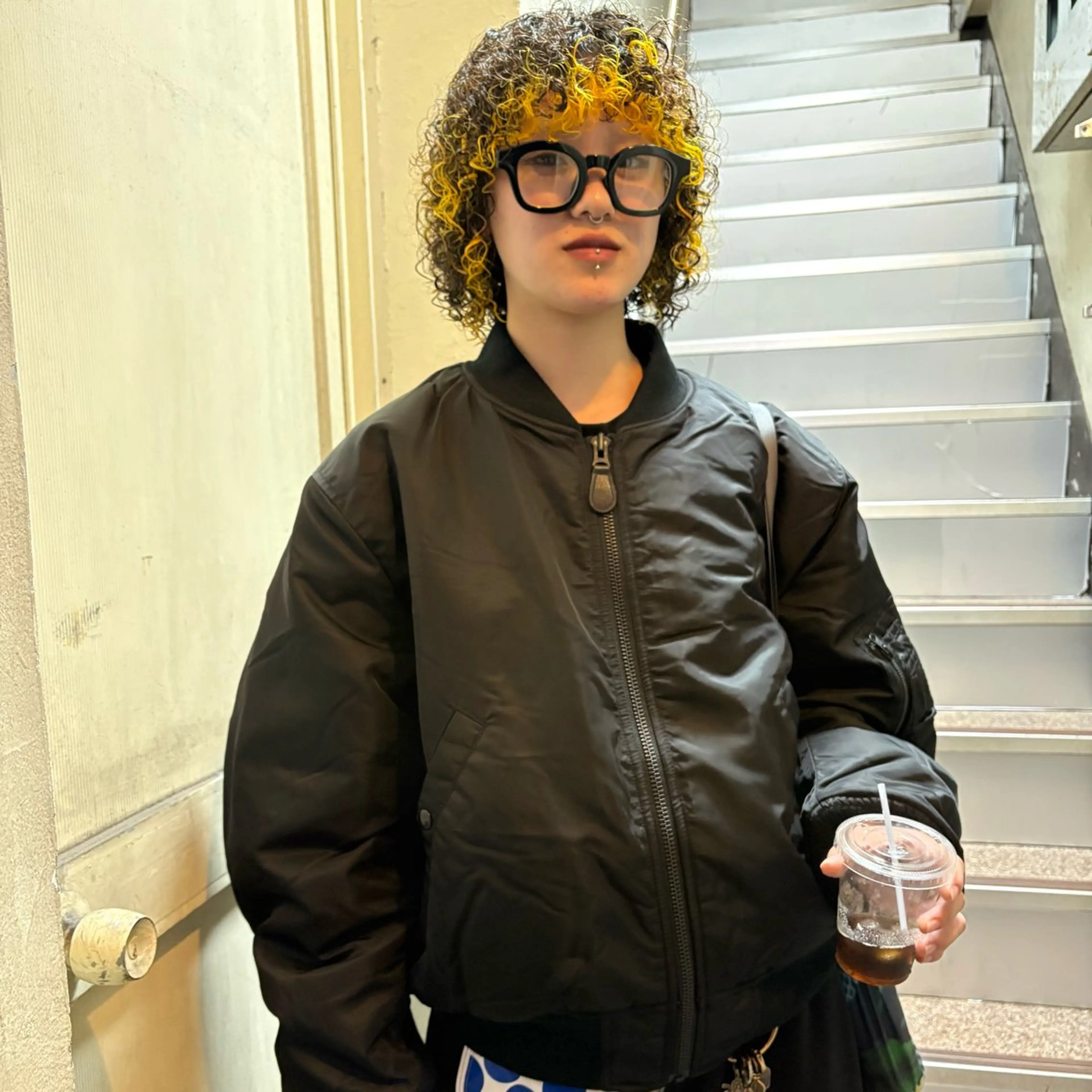 ショート ブリーチ/デザイン SAKUのヘアスタイル