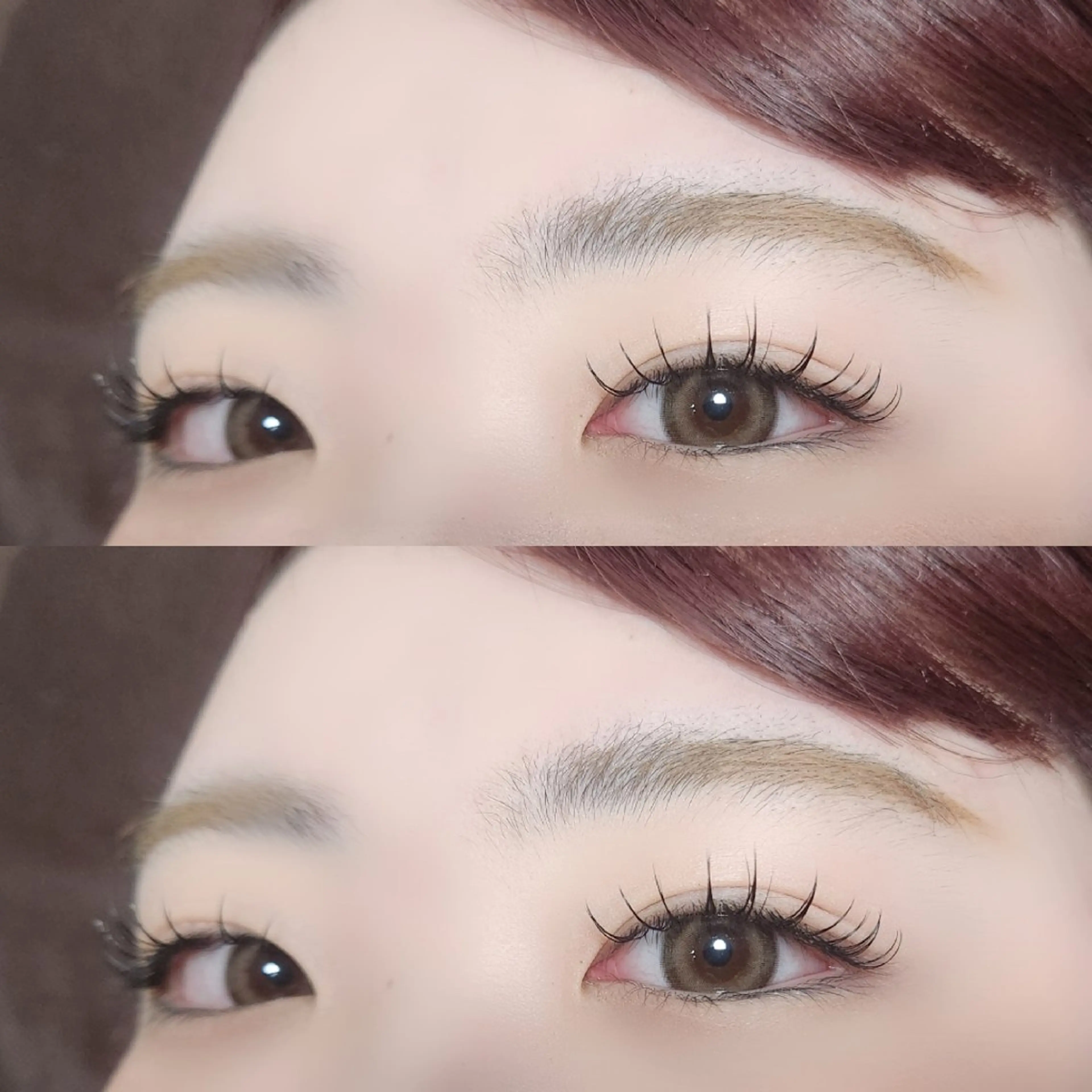 マツエク・マツパ 束感まつ毛 Dカール サロンソレイユ(マツ エク/ヘアセット)の眉毛・アイブロウイメージ