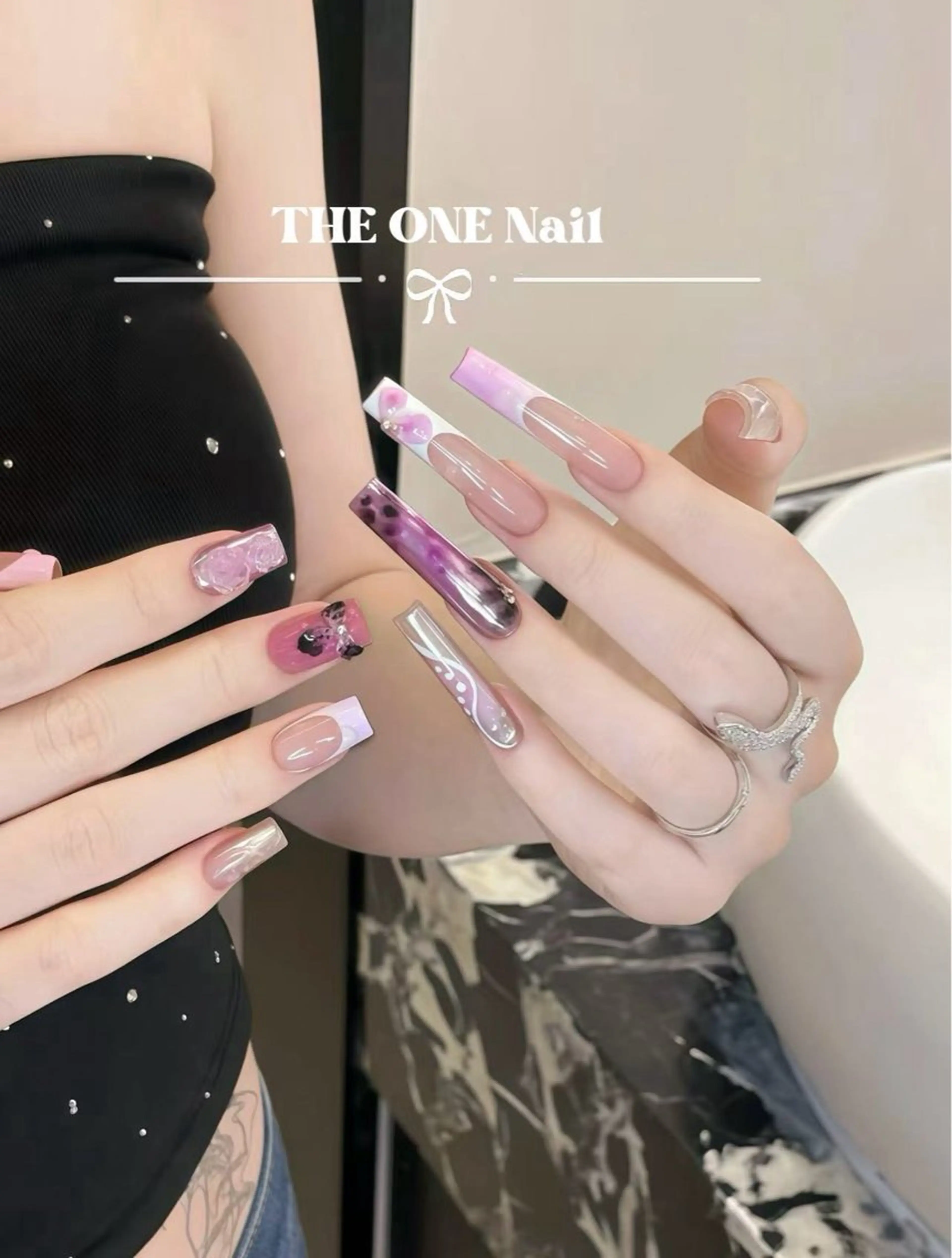 ネイル Theone栄店 赤松のネイルデザイン