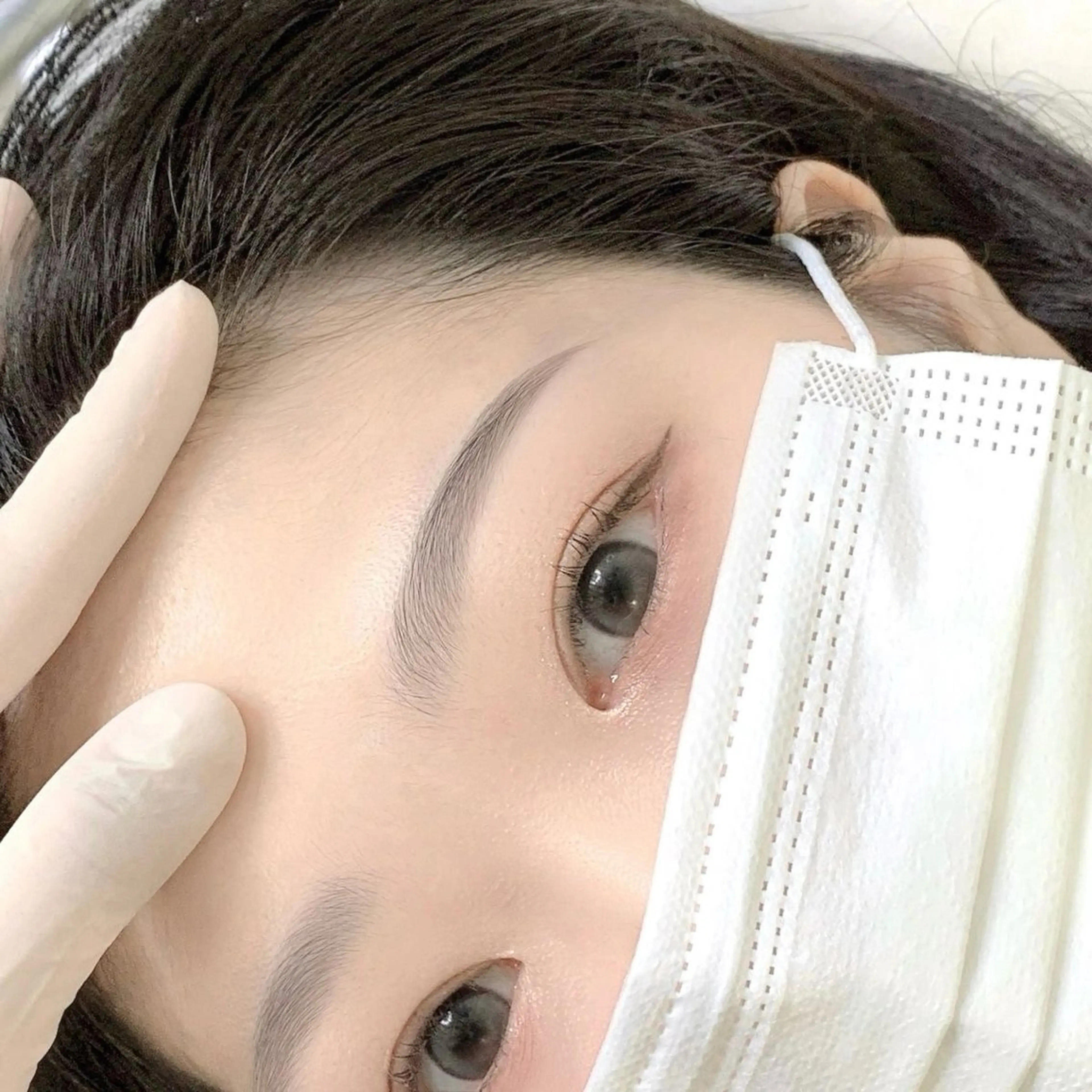 アイブロウ 千代澤 樹春のヘアスタイル