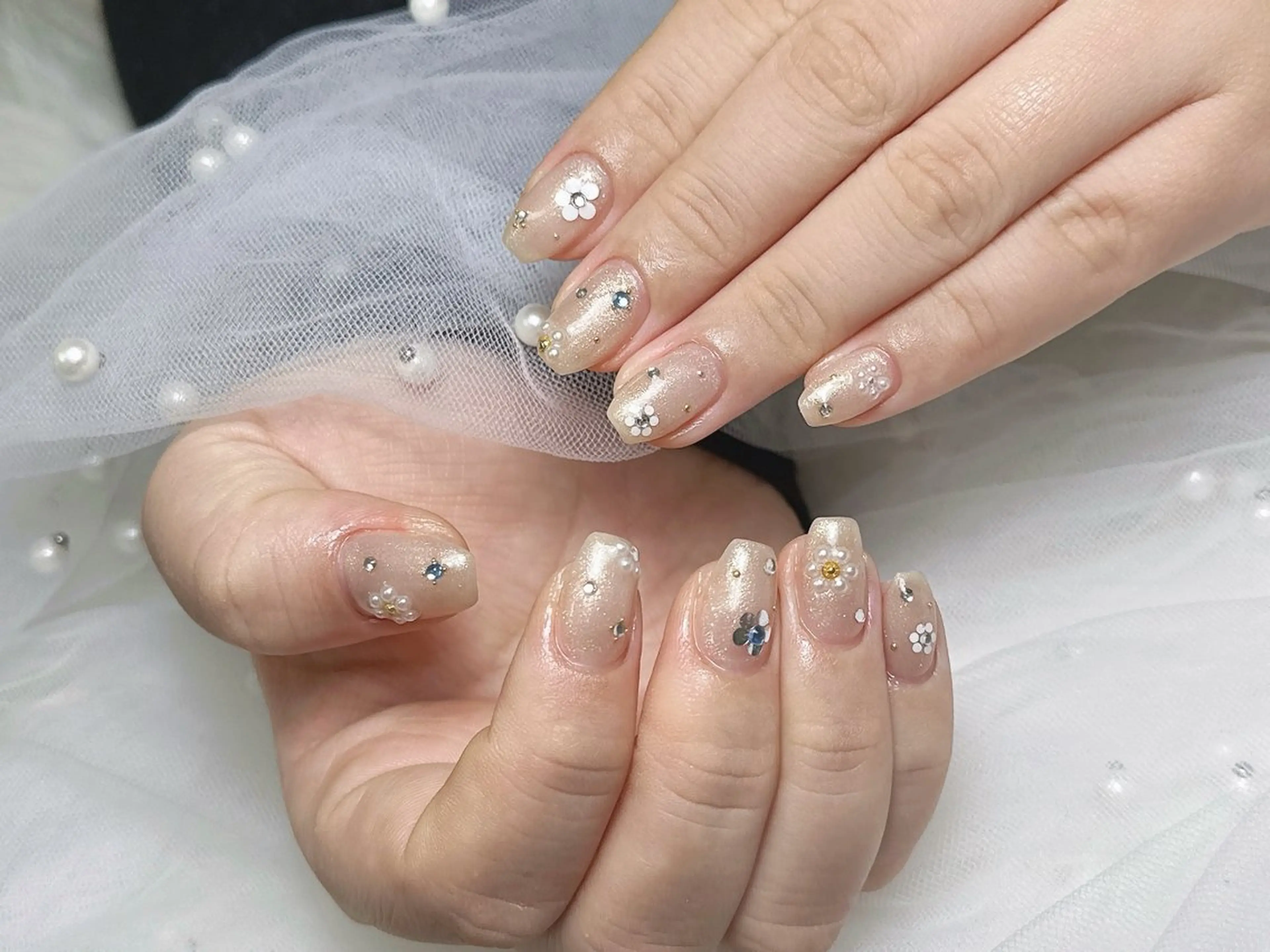 ネイル ハンドネイル 【Eclat ｴｸﾗ】nail＆beauty所属・Eclat〔ｴｸﾗ〕 MOEKA𝜗𝜚*のネイルデザイン