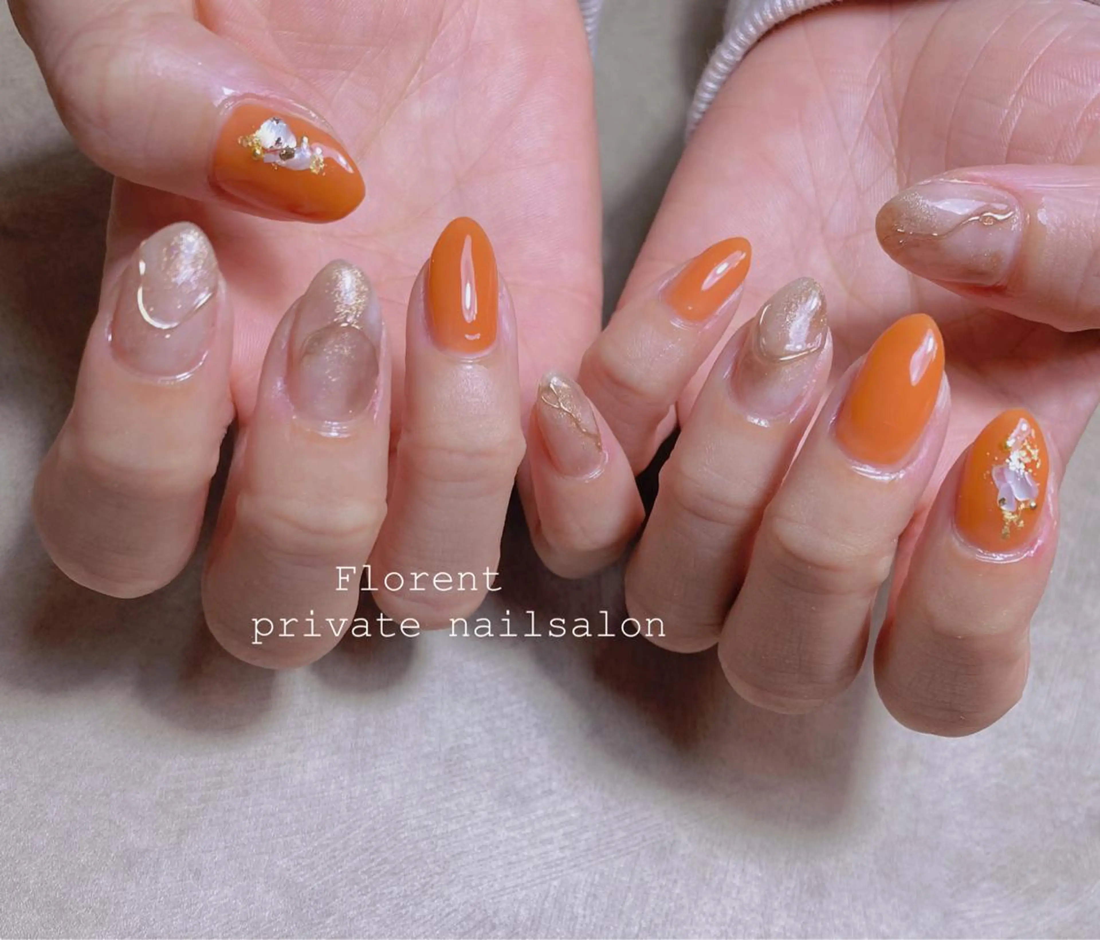 ネイル ハンドネイル florent nailのネイルデザイン