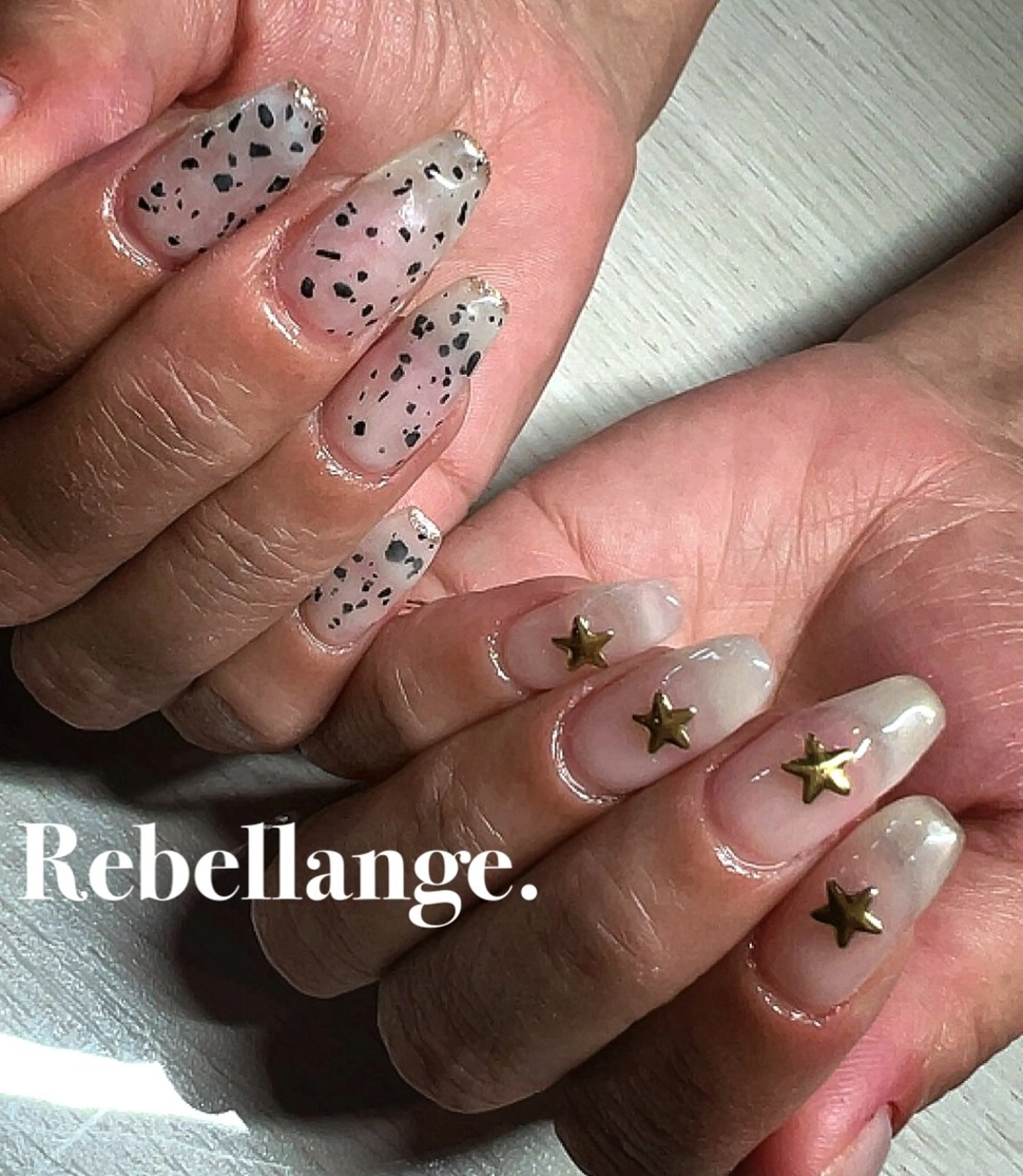 ネイル ハンドネイル Rebellange n.のネイルデザイン