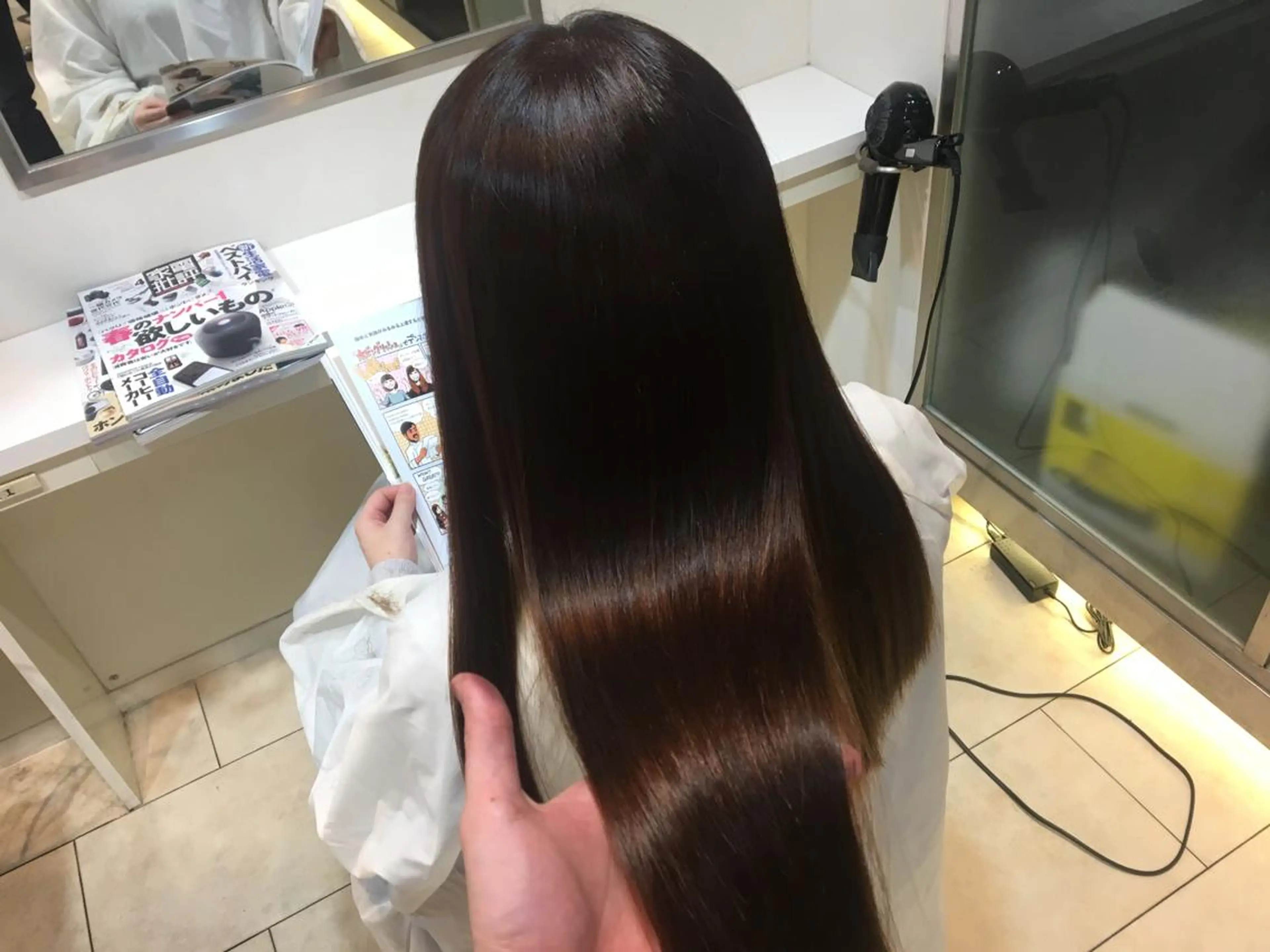 ロング カット ヘアカラー トリートメント セイヤ 艶髪再生師のヘアスタイル