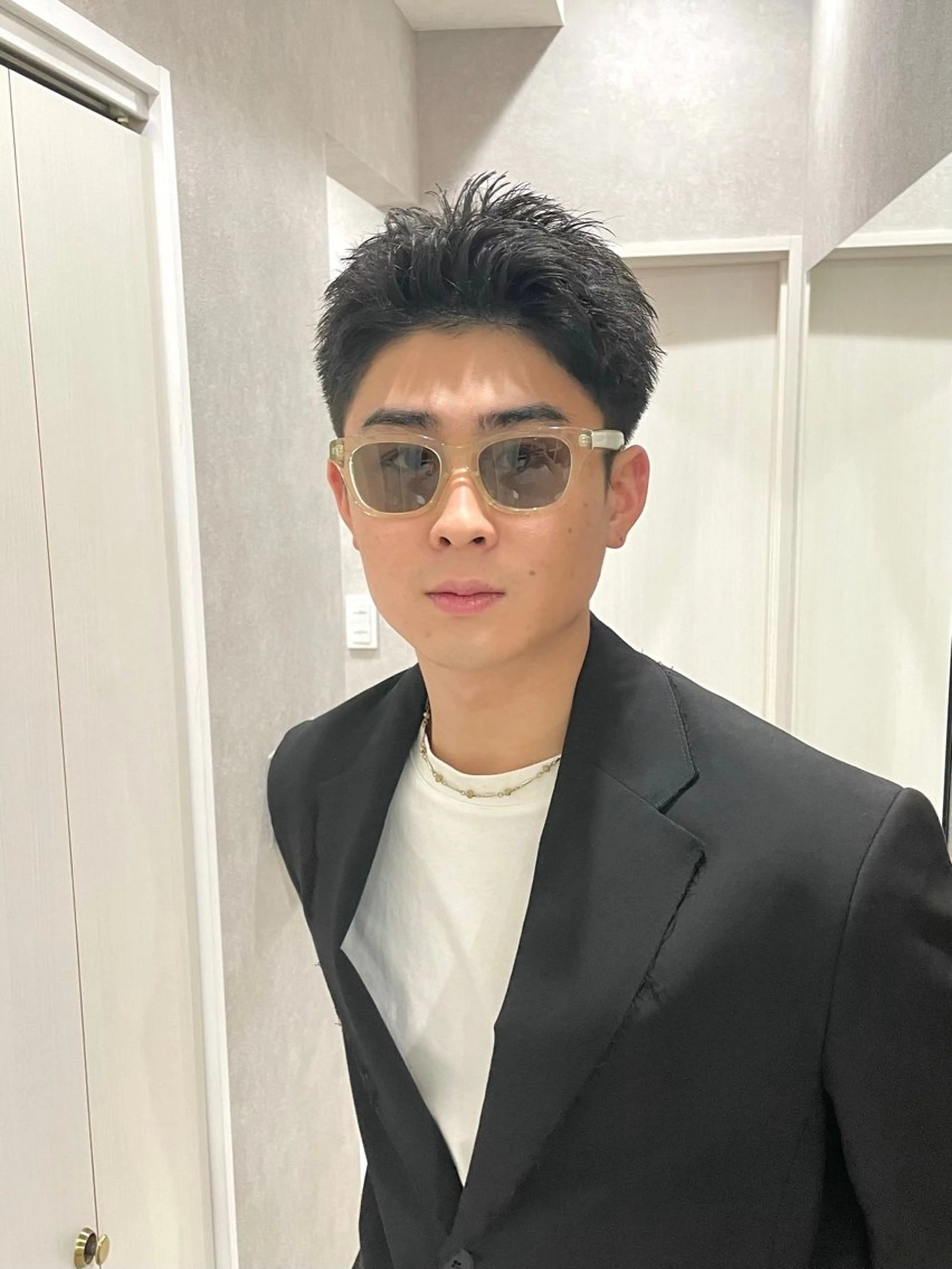 ショート カラー メンズ 【東北メンズヘア1 位受賞🥇】本間祐太のヘアスタイル