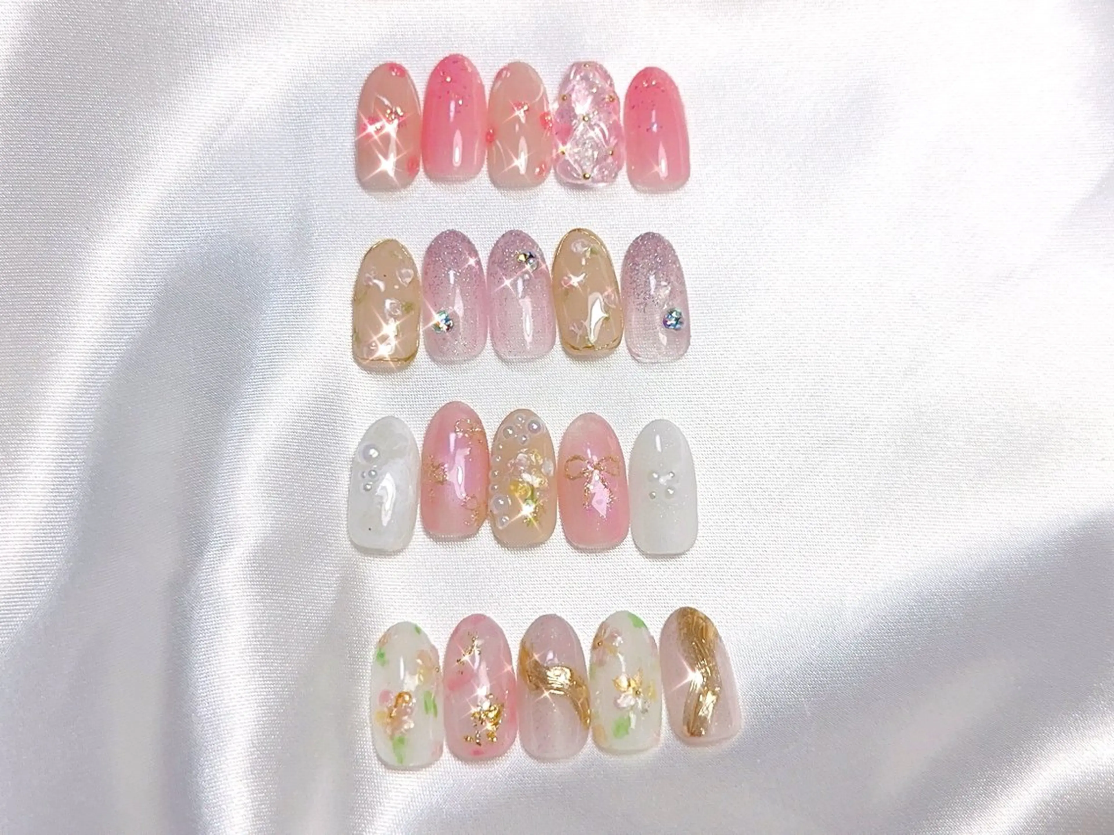 ネイル Cherie PINKのネイルデザイン