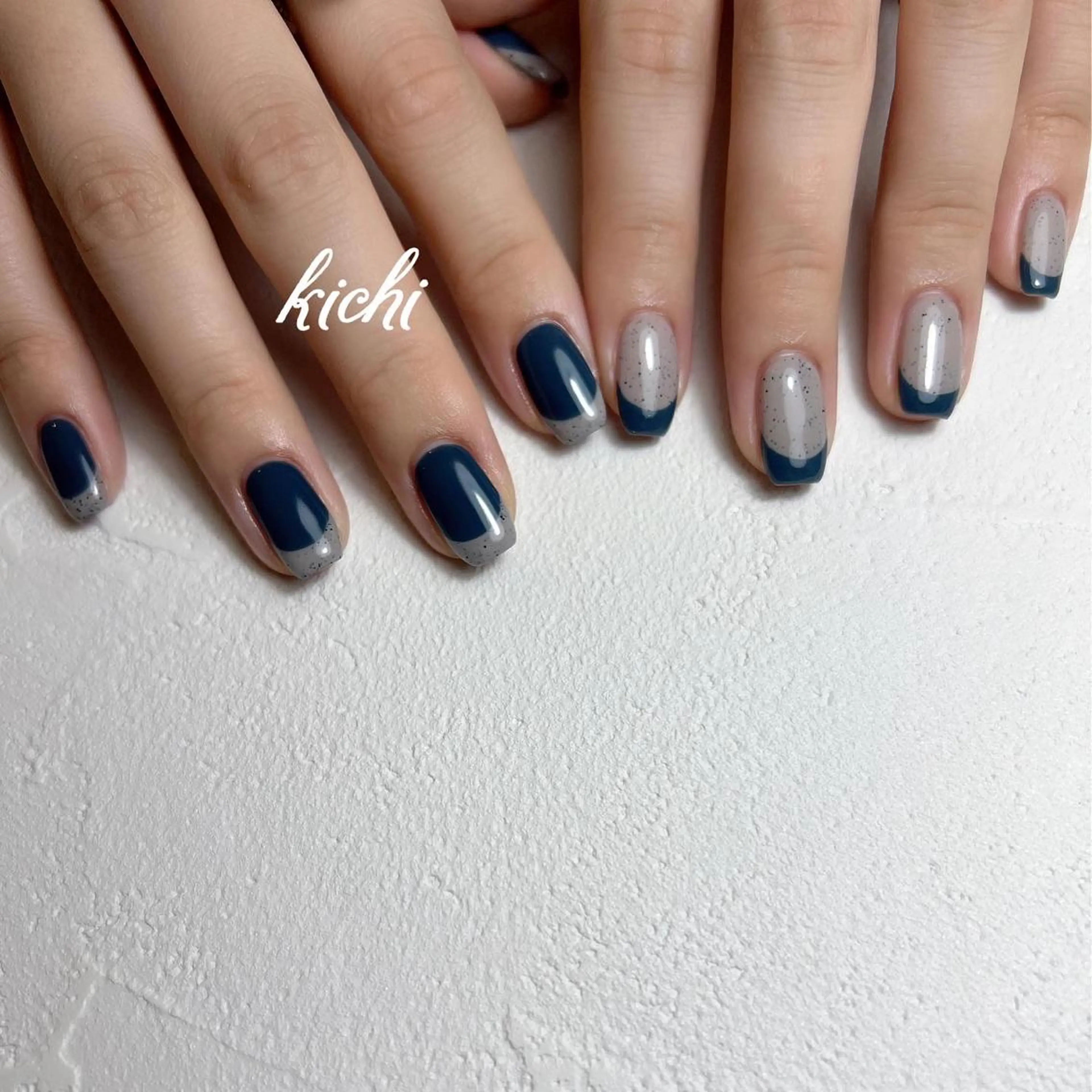 ネイル フレンチネイル ジェルネイル 持ち込み ニュアンスネイル パラジェル kichi･: *のネイルデザイン