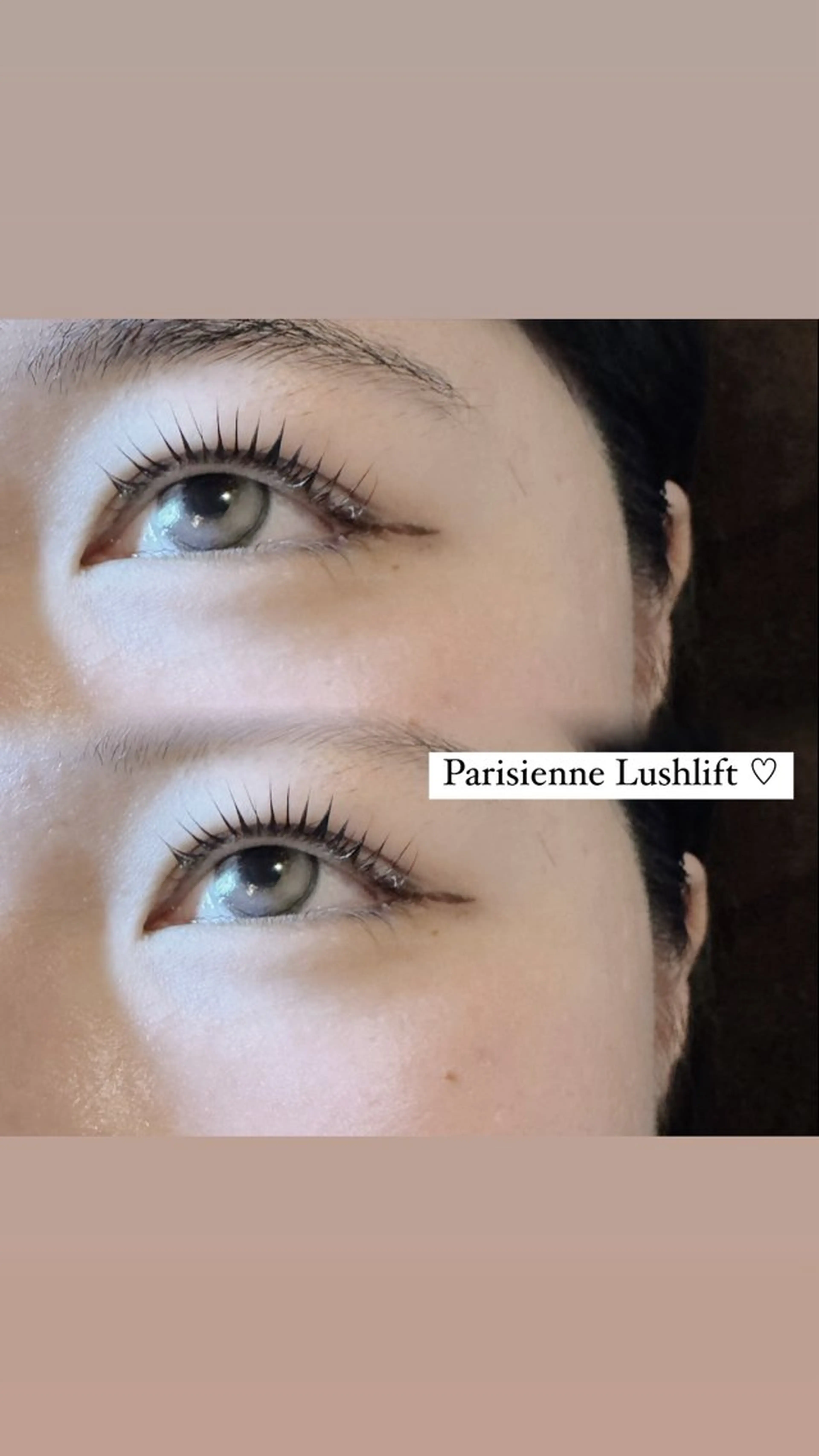 マツエク・マツパ 束感まつ毛 パリジェンヌラッシュリフト 岡部 愛花のマツエク・マツパデザイン