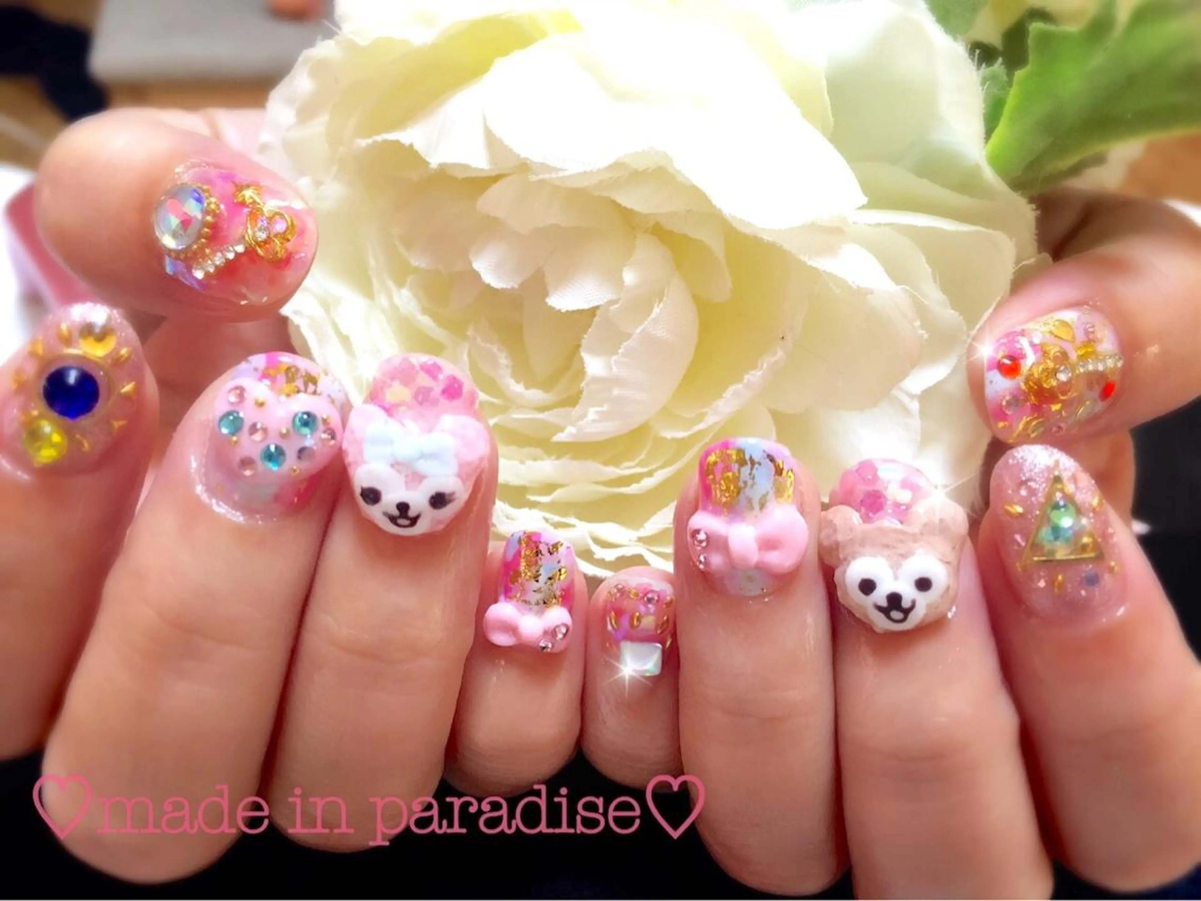 ネイル うるま市サロン Yuko Izawaのネイルデザイン