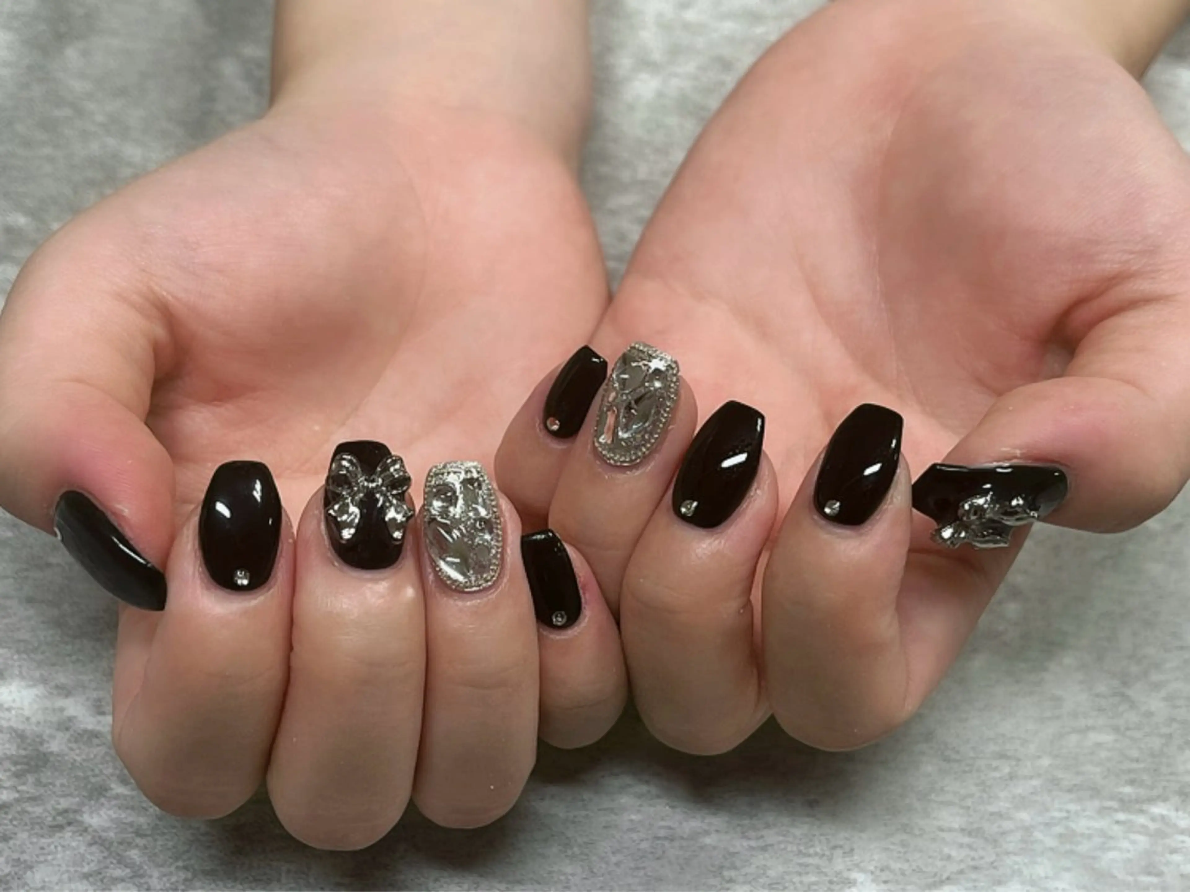 ネイル ハンドネイル 【Zina京都駅前】 きぬがわ らむのネイルデザイン