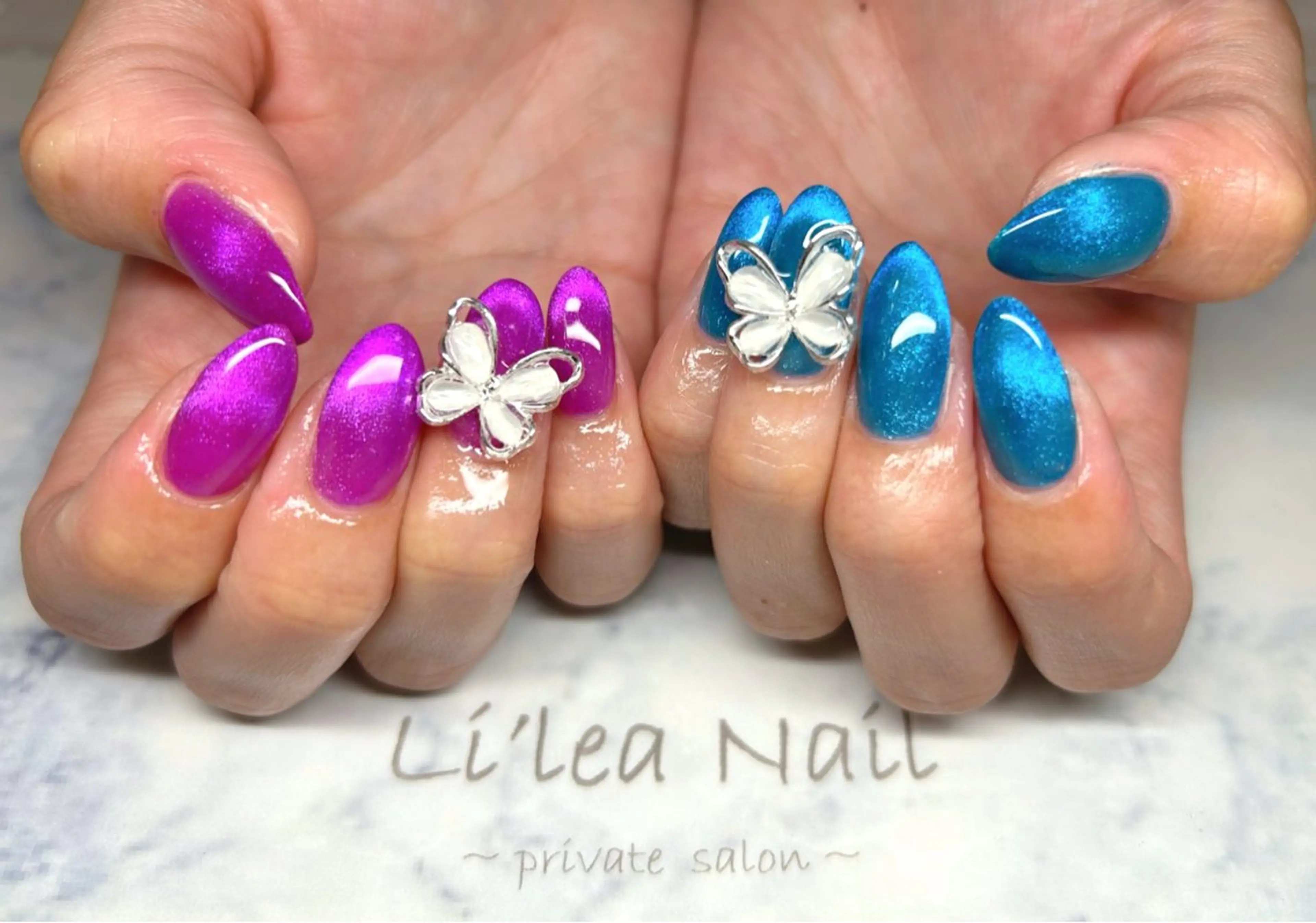 ネイル ハンドネイル Li'leaNail AINAのネイルデザイン