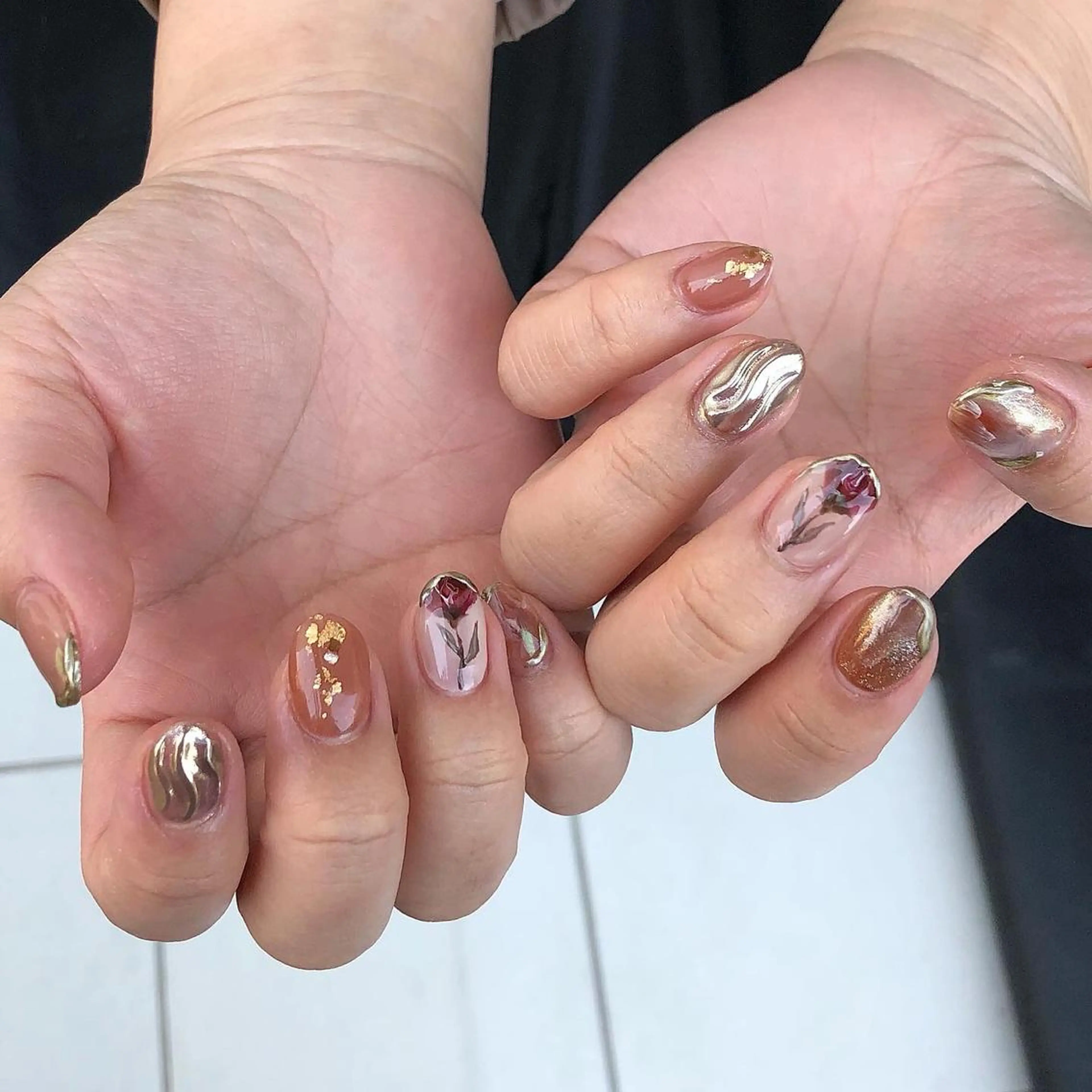 ネイル ハンドネイル émus nail Mamiのネイルデザイン