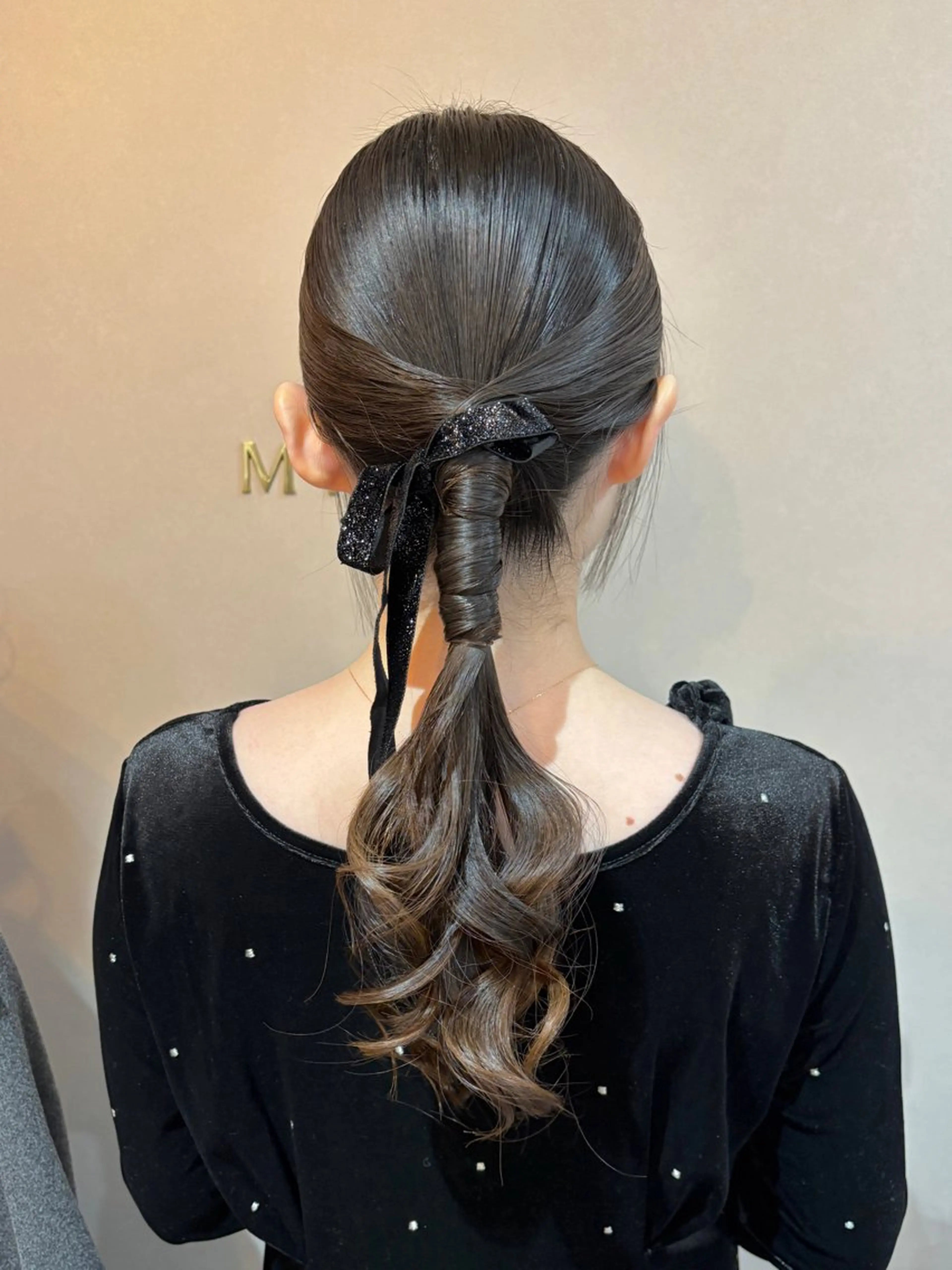 ヘアアレンジ ヘアセット Mila hinaのヘアスタイル