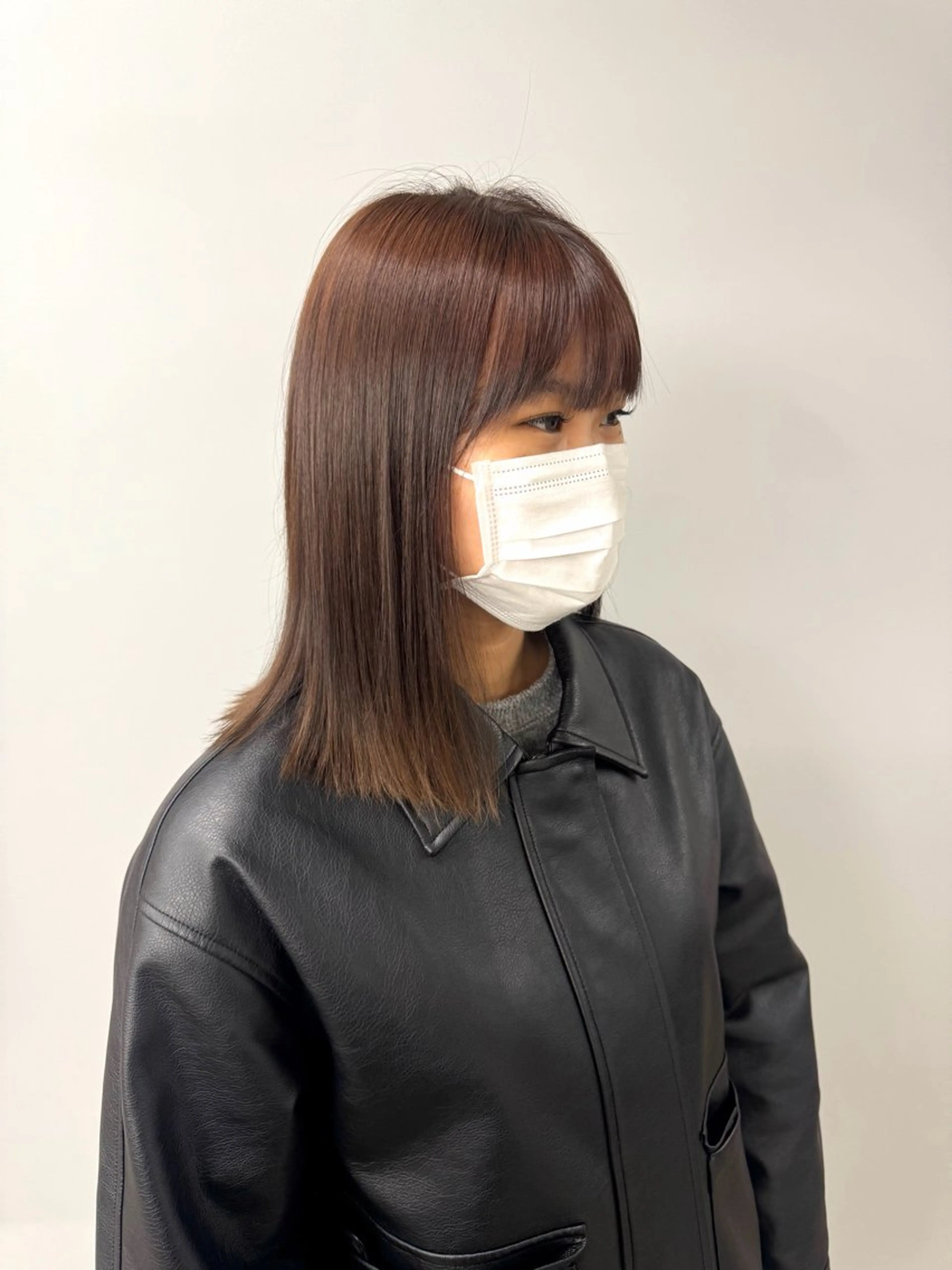 カラー cie ヒナタのヘアスタイル