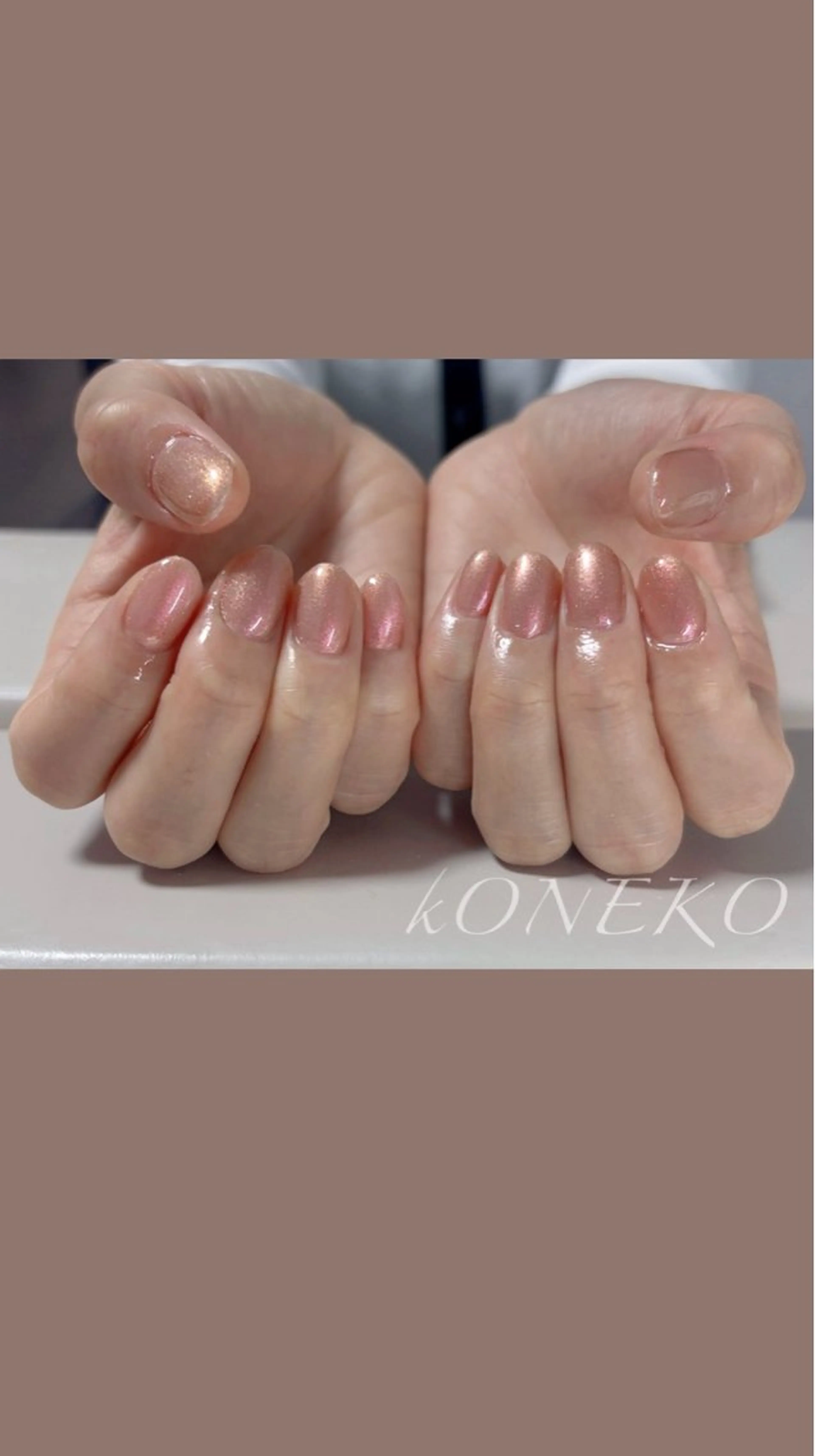 ネイル コネコネイルサロン モデル用のネイルデザイン