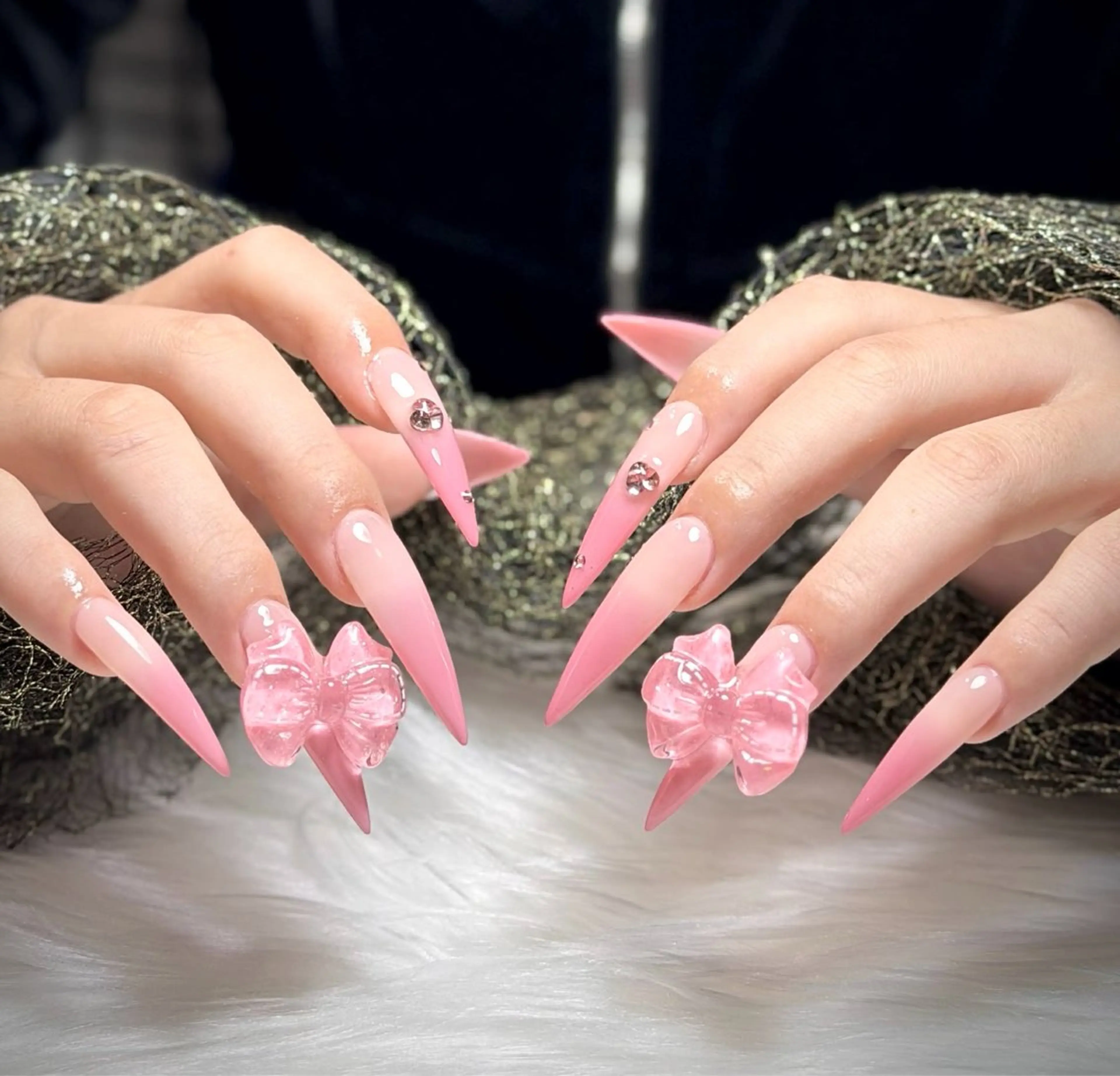 ネイル オーロラネイル チークネイル フットネイル フレンチネイル ジェルネイル ハンドネイル Havi Nailsのネイルデザイン