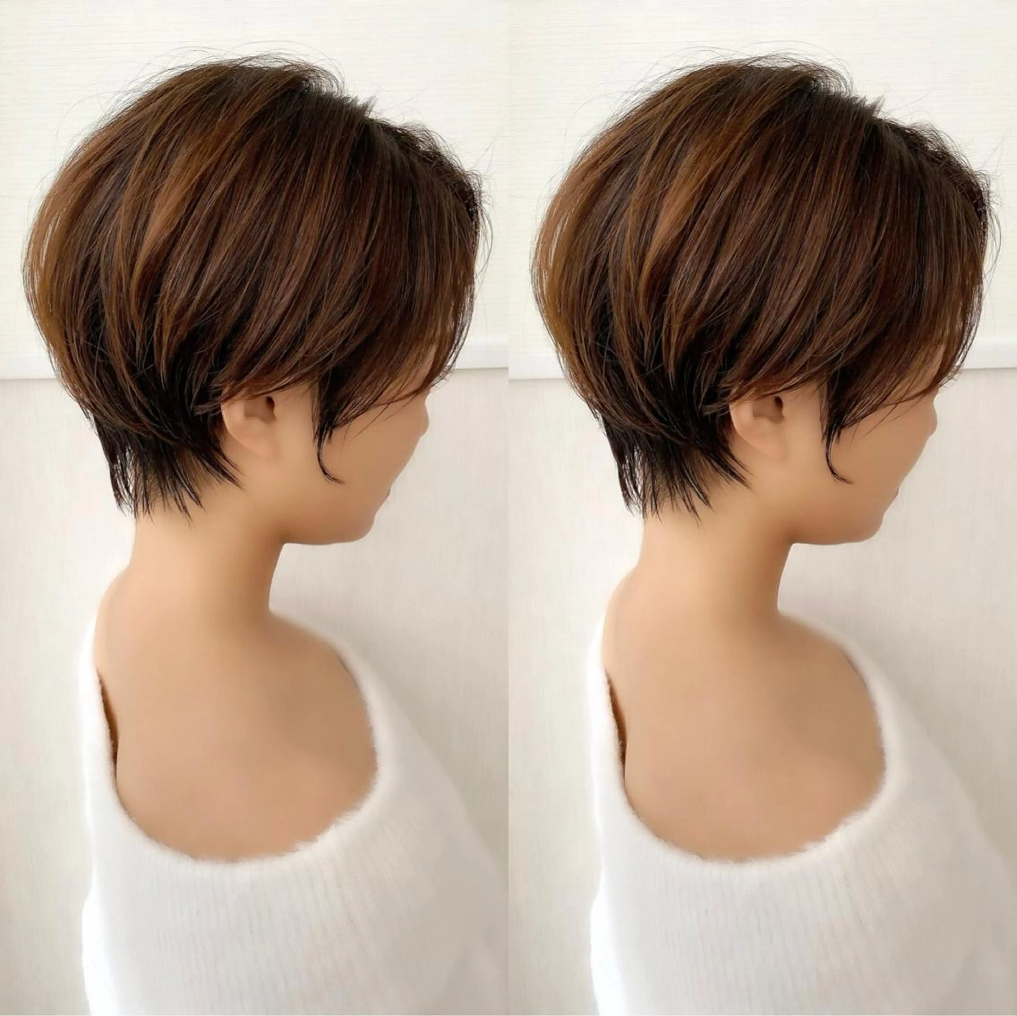 ショート 三鷹で1番ショート ボブをカットする新谷のヘアスタイル