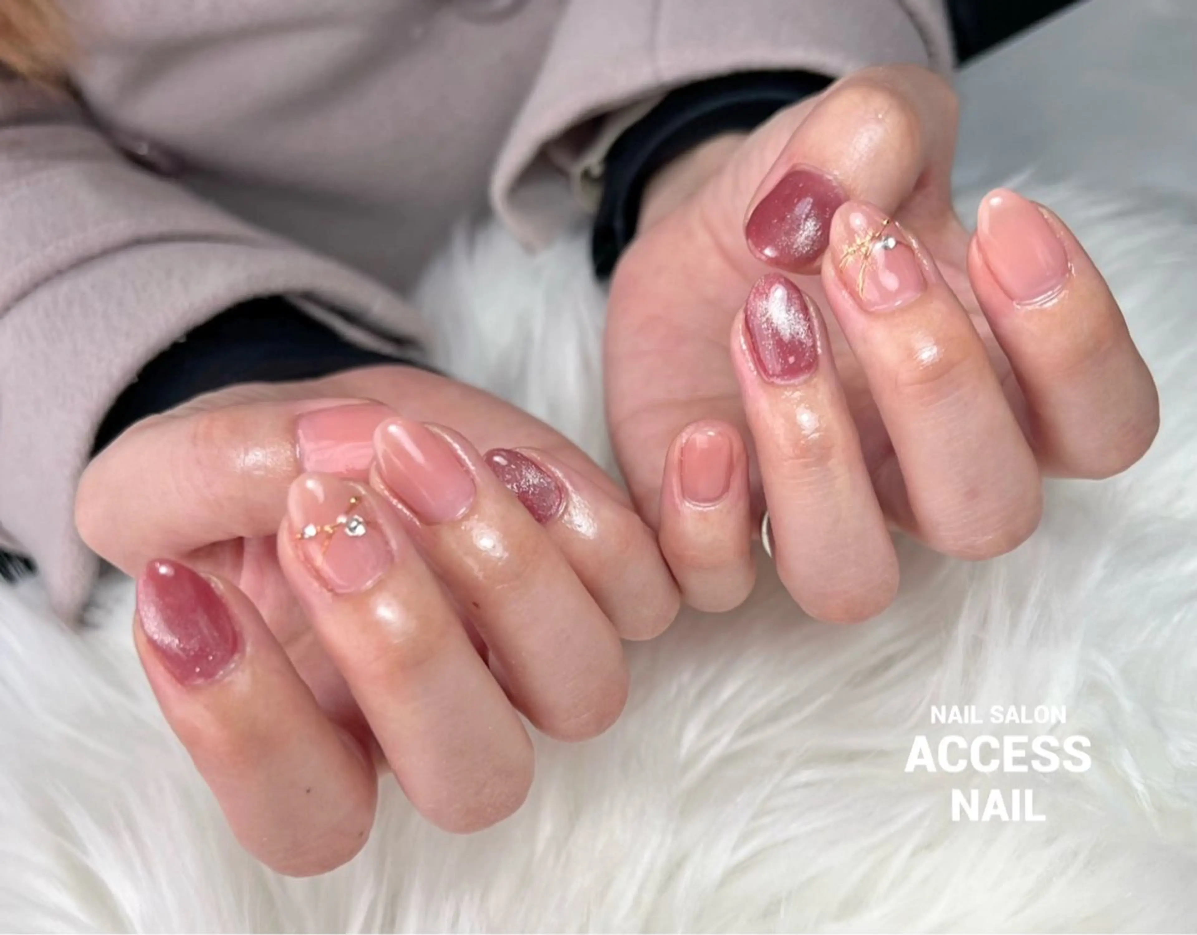 ネイル access nailのネイルデザイン
