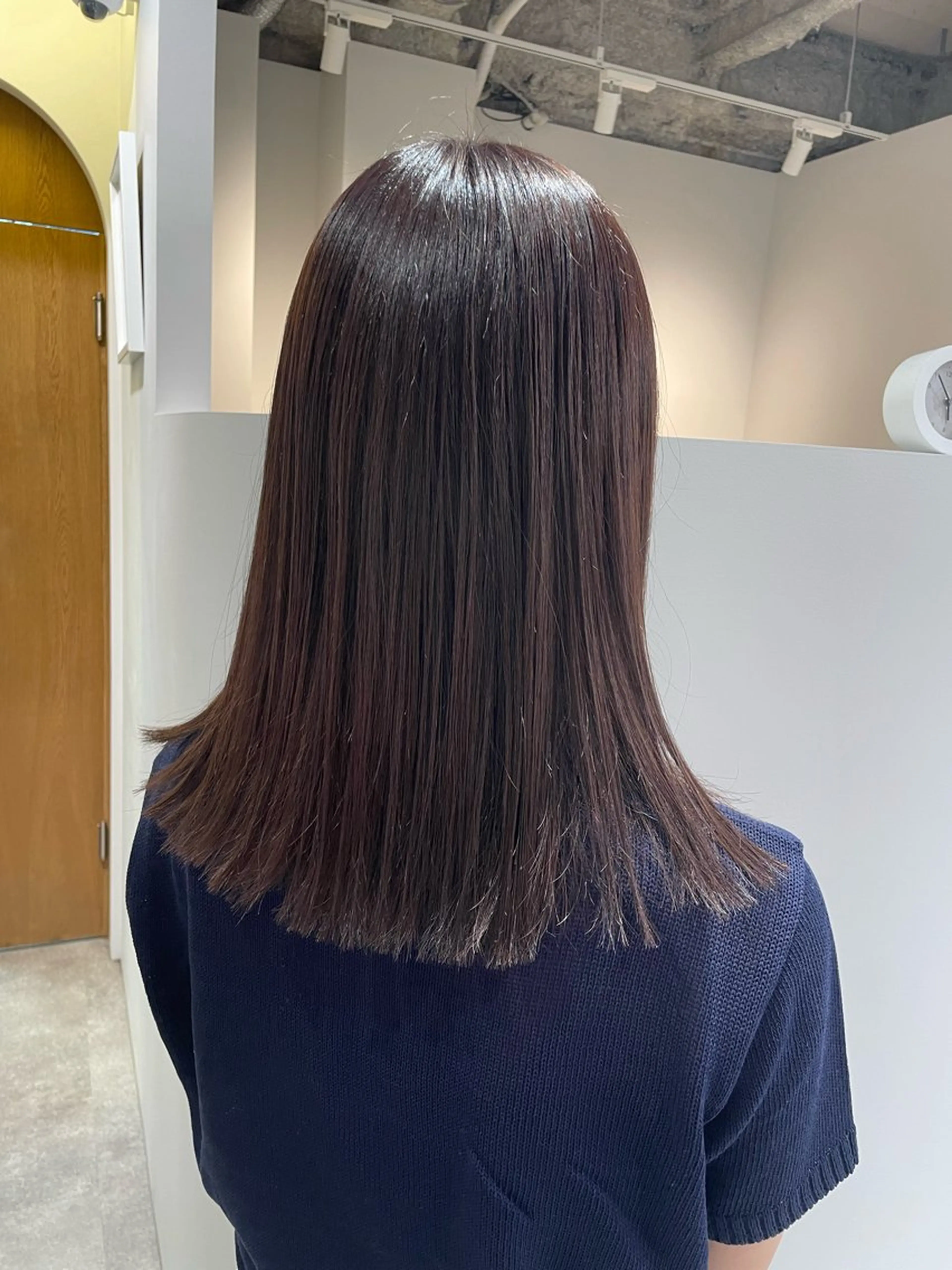 セミロング カラー ♡kyoka /  uyu♡のヘアスタイル