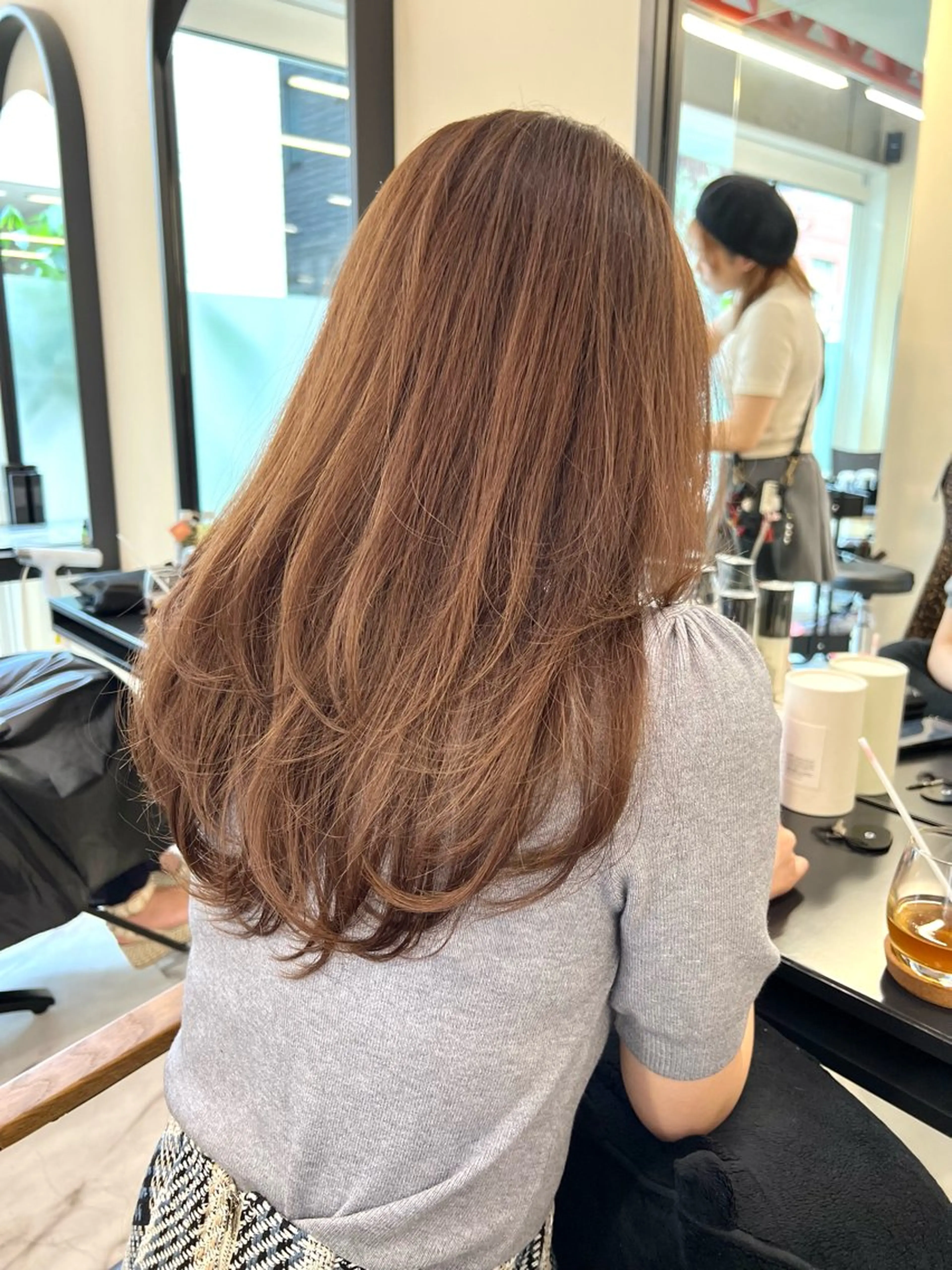 ロング カラー ヘアアレンジ 髪質改善/縮毛矯正 鈴木裕介のヘアスタイル