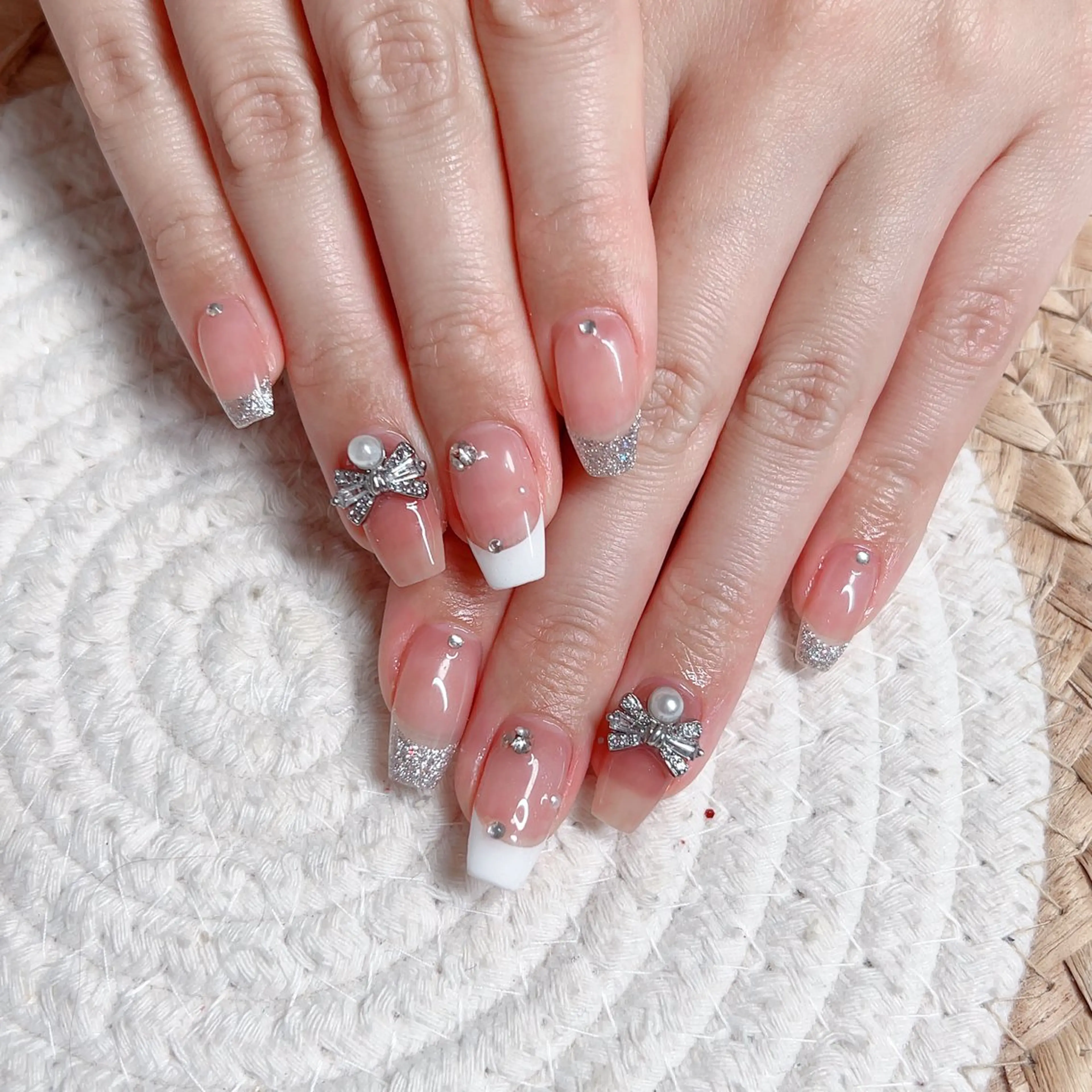 ネイル ハンドネイル M🌷nail 長さだし専門店のネイルデザイン