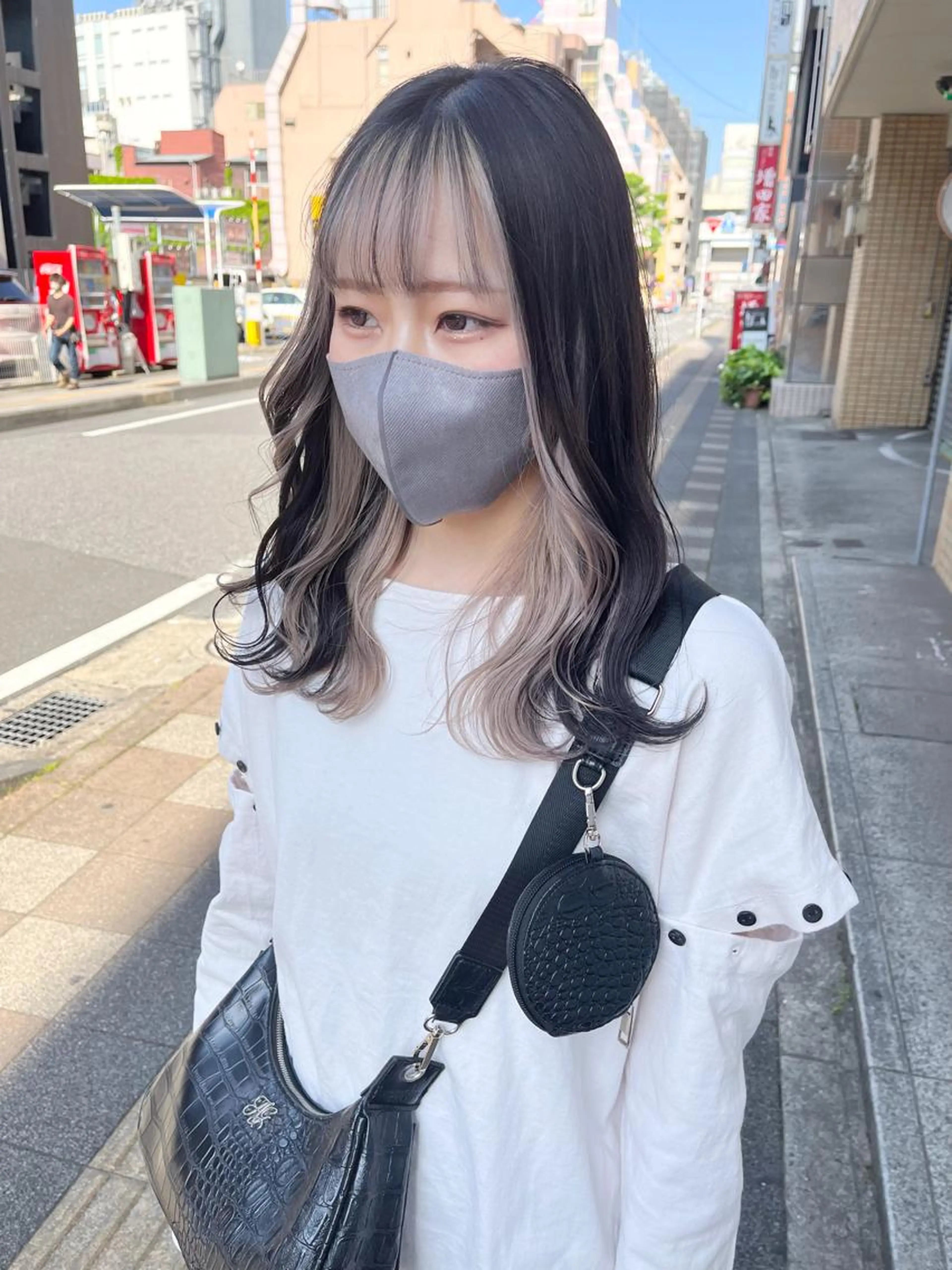 インナーカラーの写真
